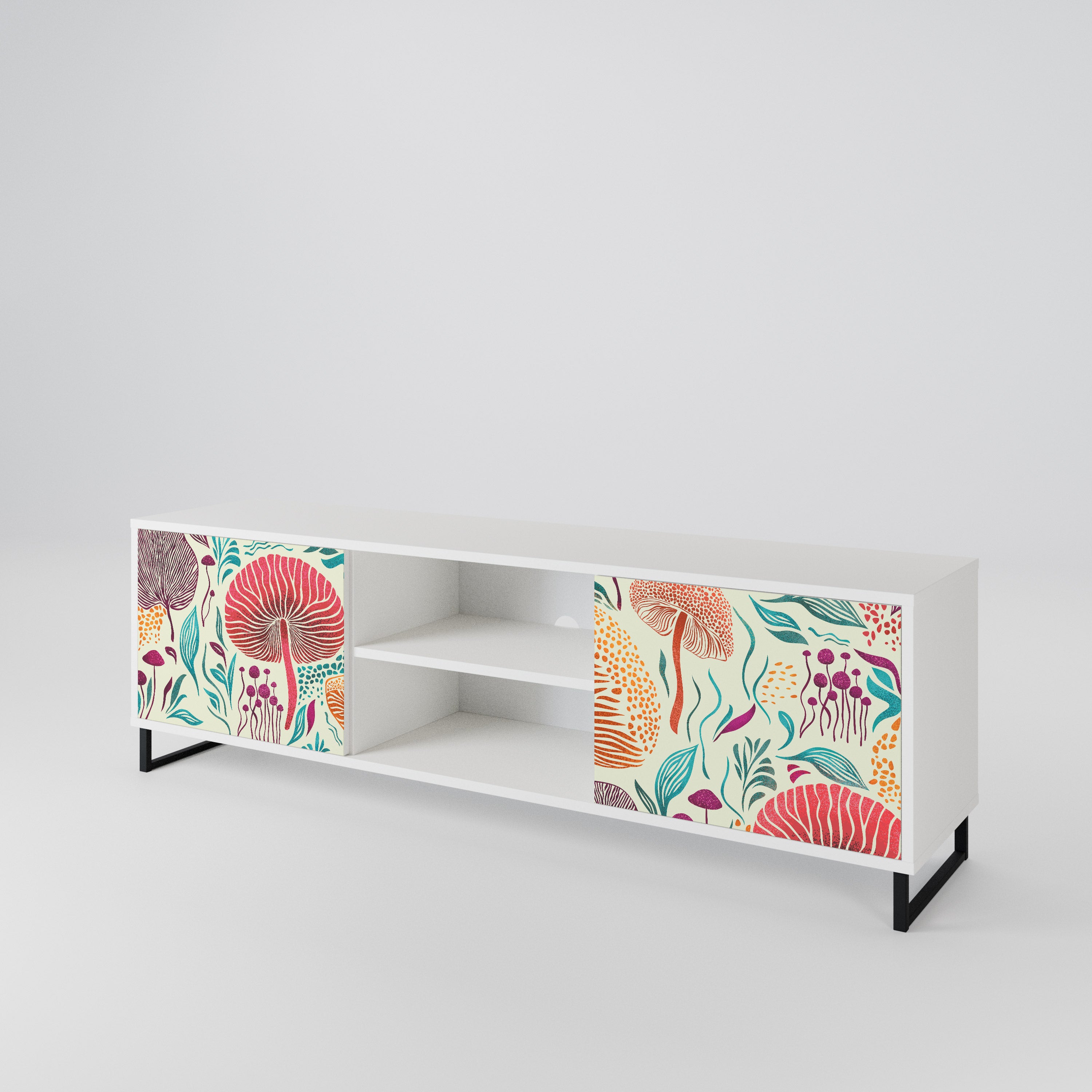 FUNGUS FANTASY 2-Door TV Cabinet