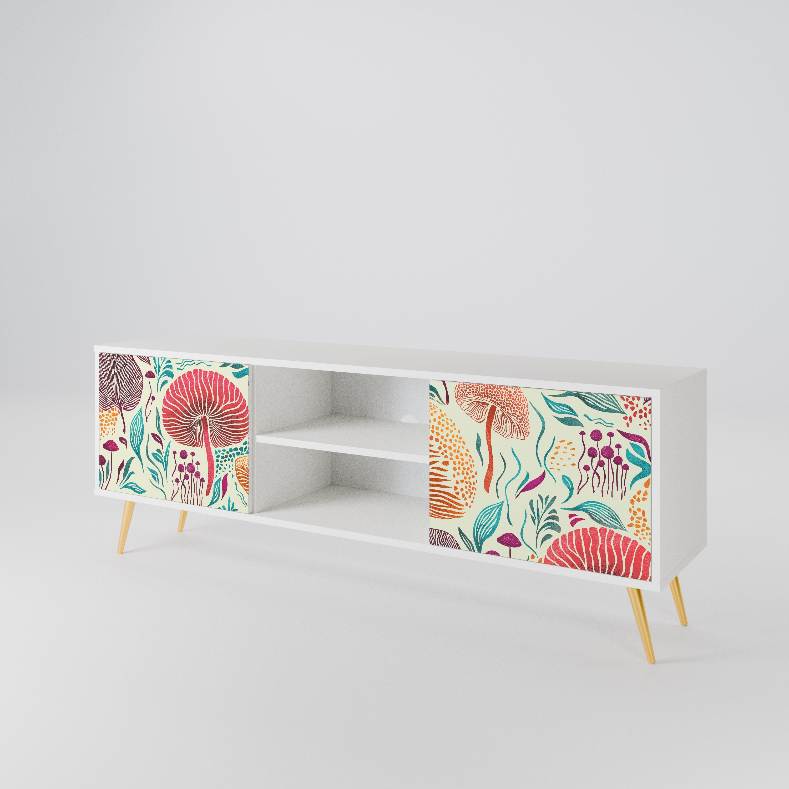 FUNGUS FANTASY 2-Door TV Cabinet
