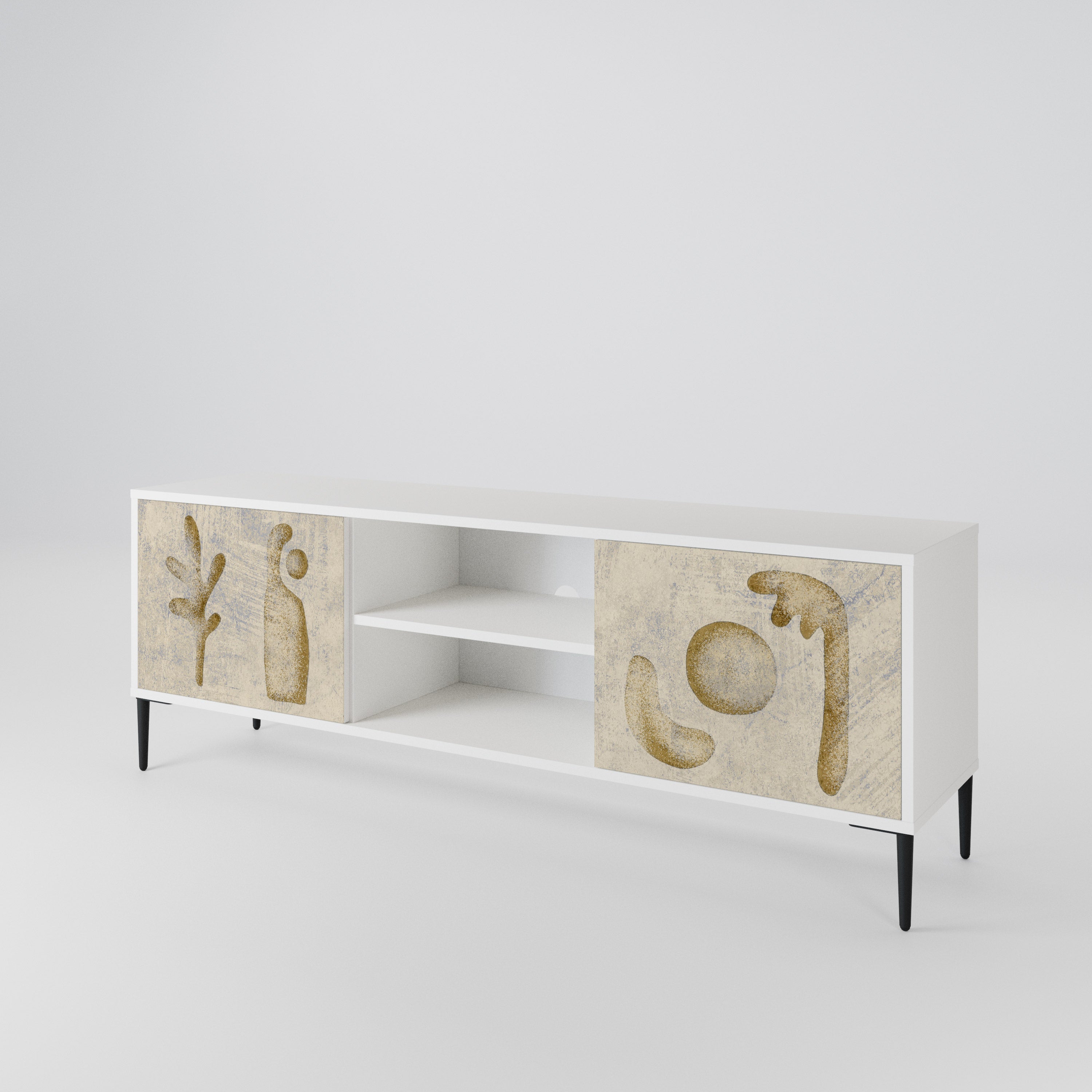 SAND SCULPTURES 2-Door TV Cabinet