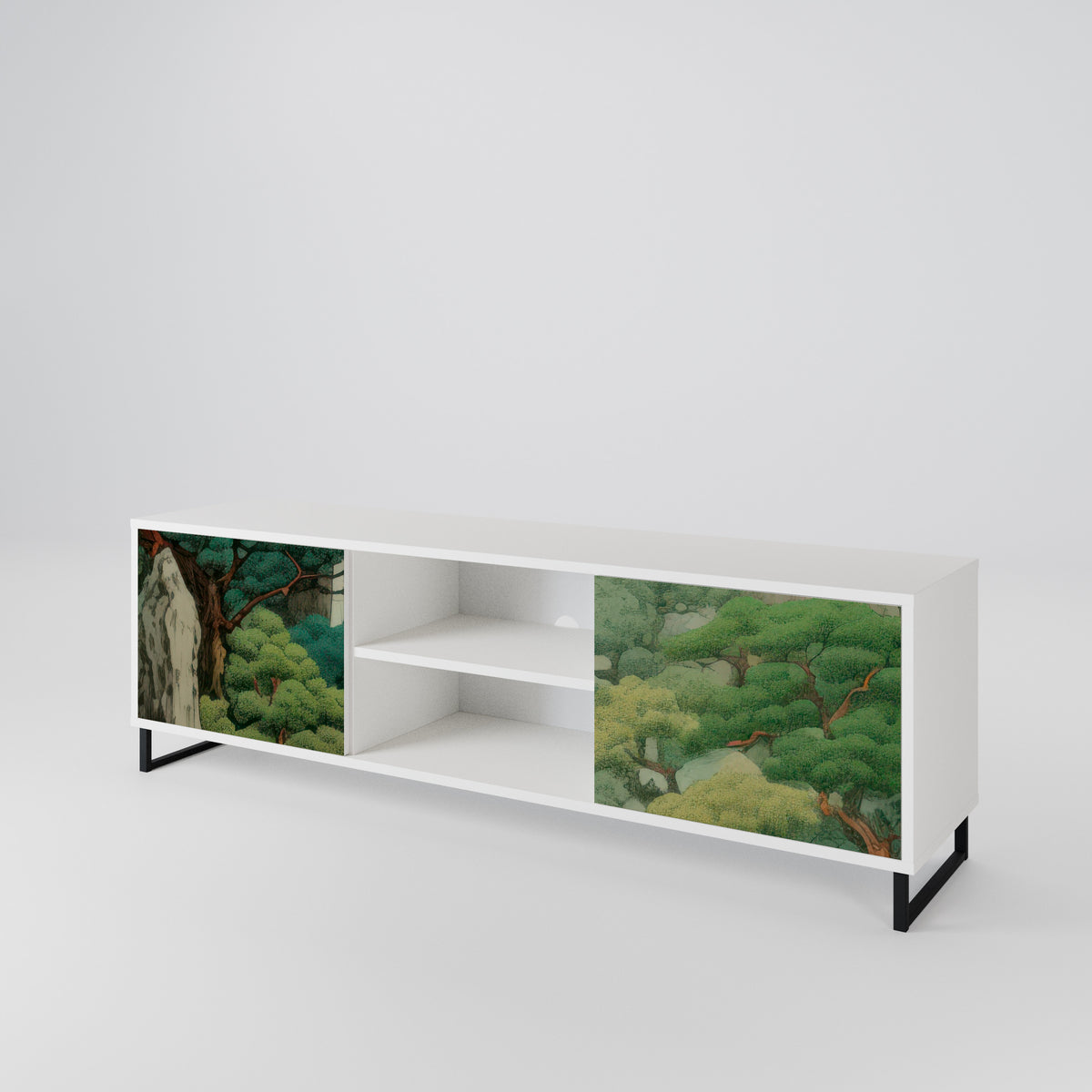 VERDURE ABYSS 2-türiges TV-Lowboard