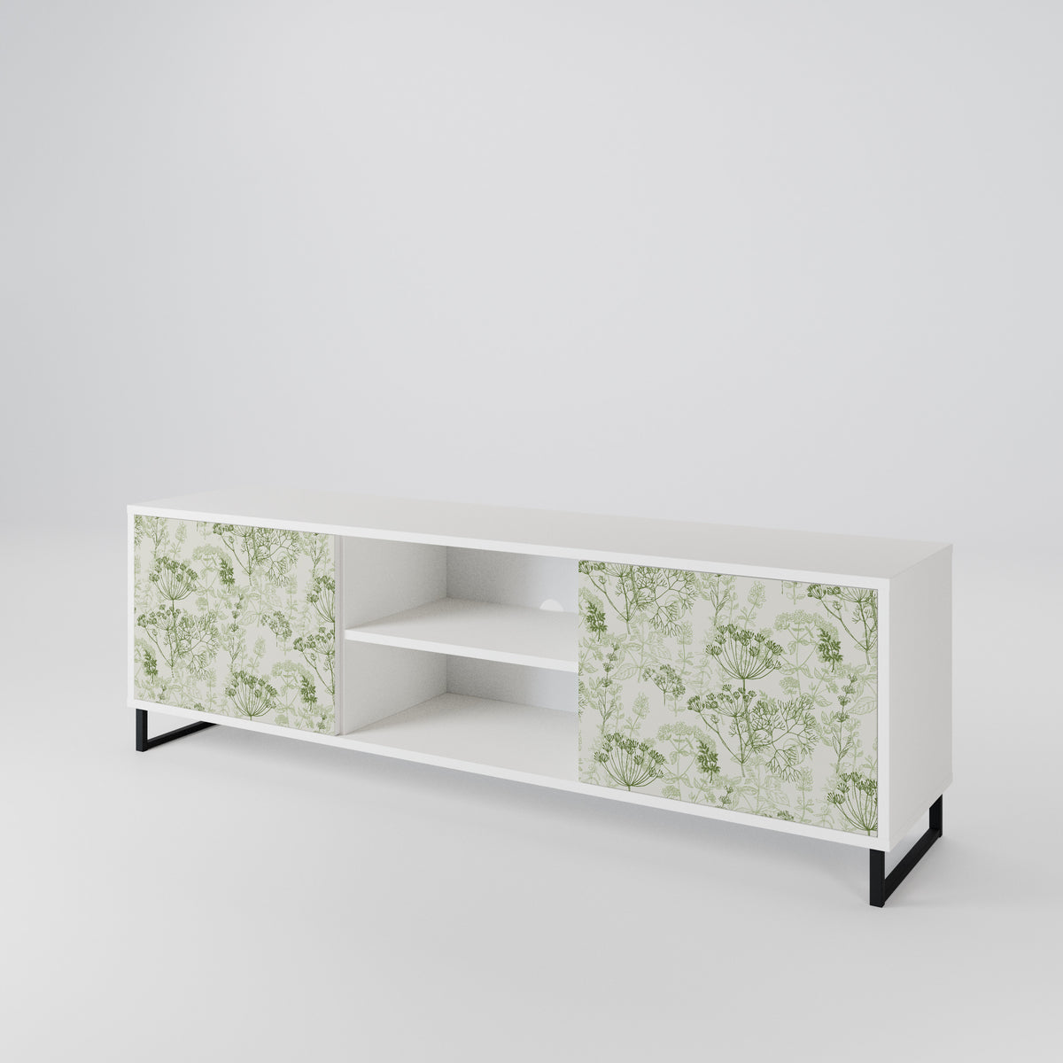 FENNEL BALDACHIN 2-türiges TV-Lowboard