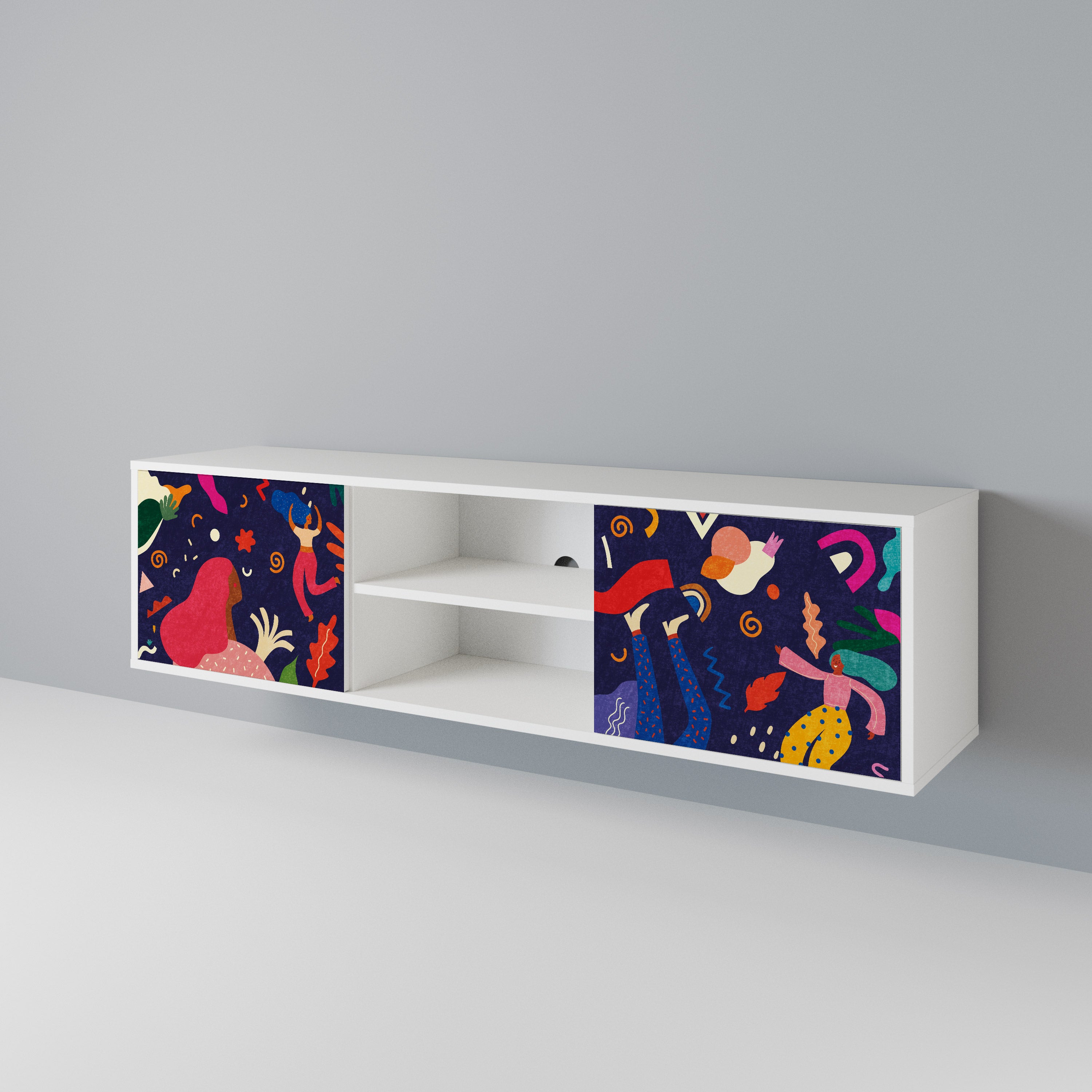 FESTIVE PLEASURES 2-türiges TV-Lowboard