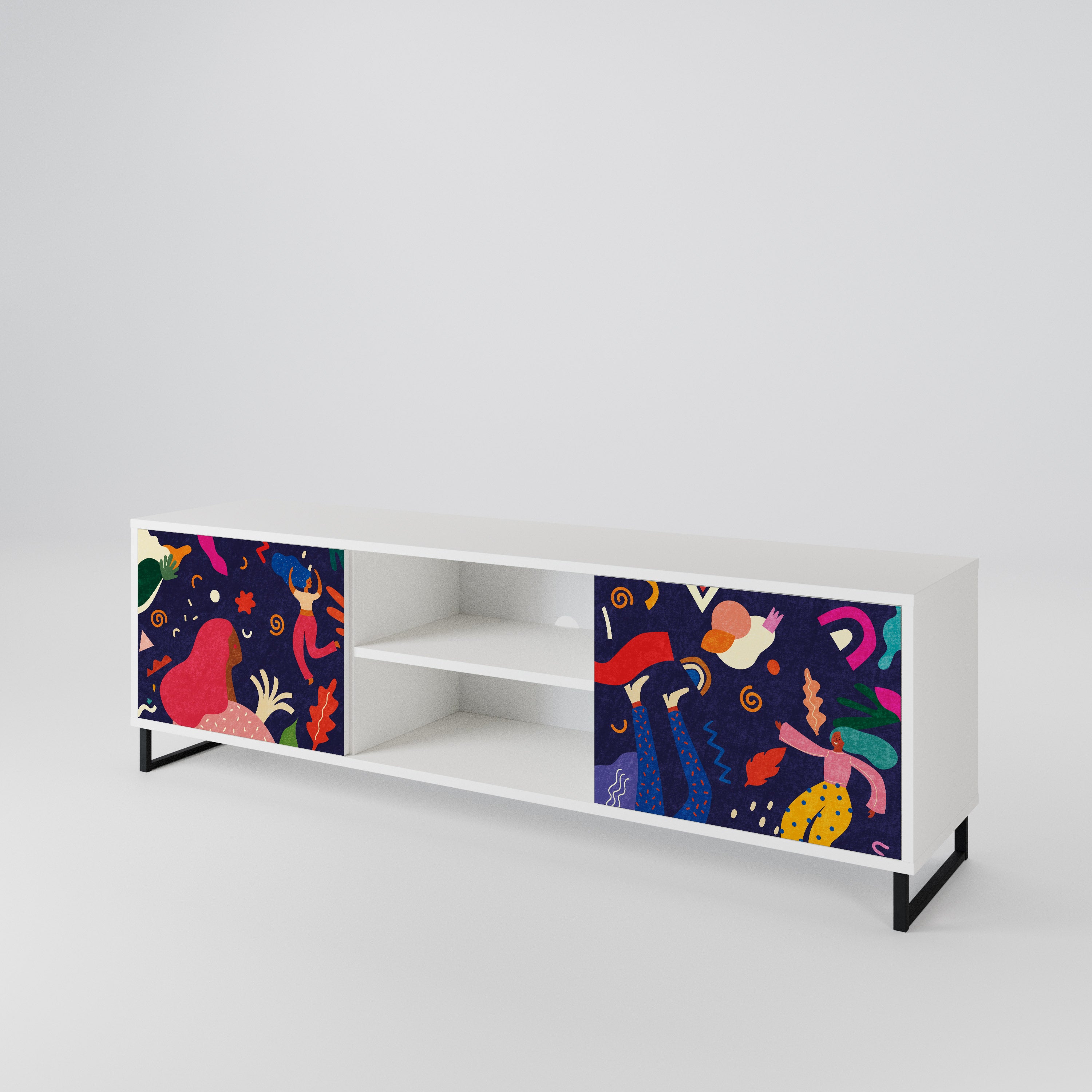 FESTIVE PLEASURES 2-türiges TV-Lowboard
