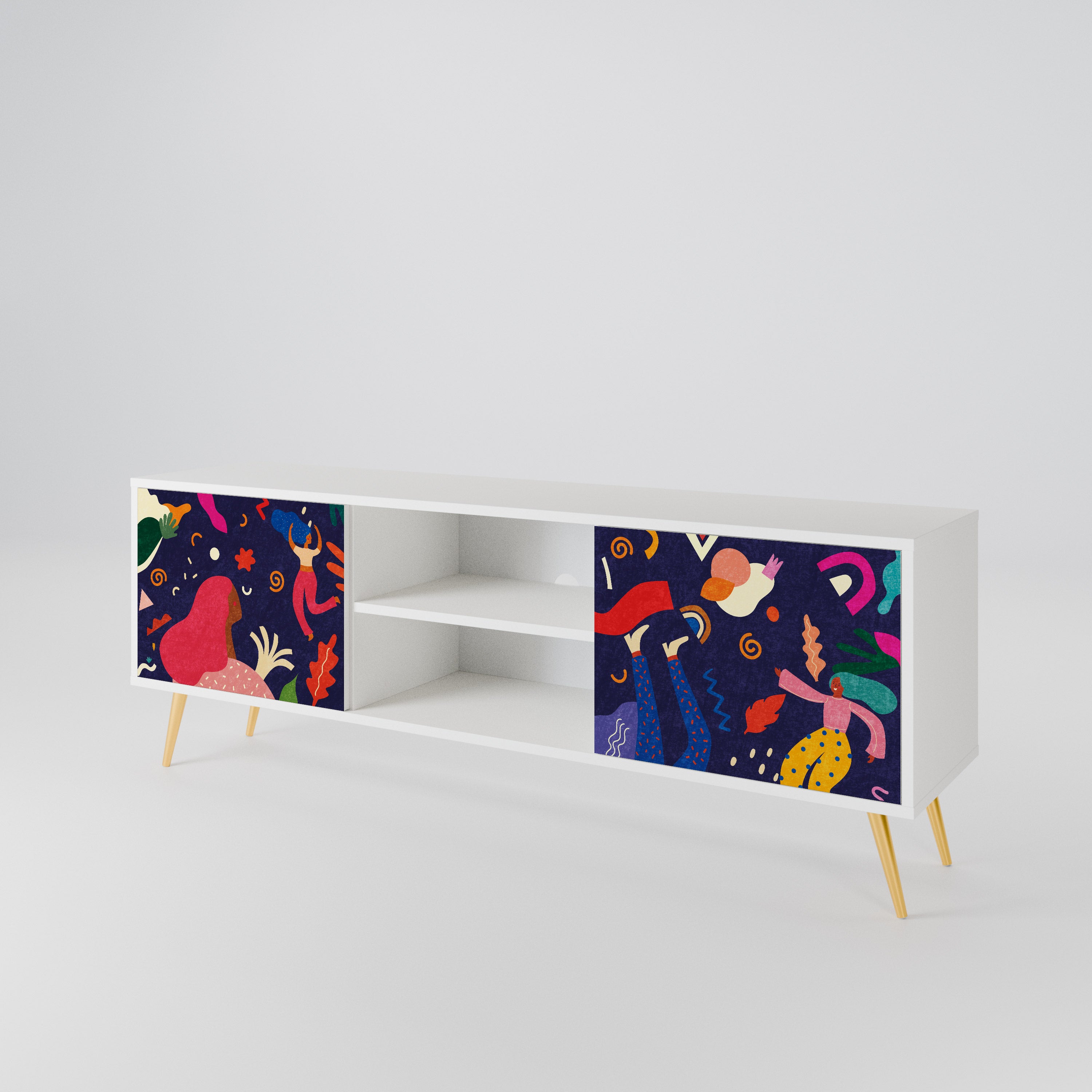 FESTIVE PLEASURES 2-türiges TV-Lowboard