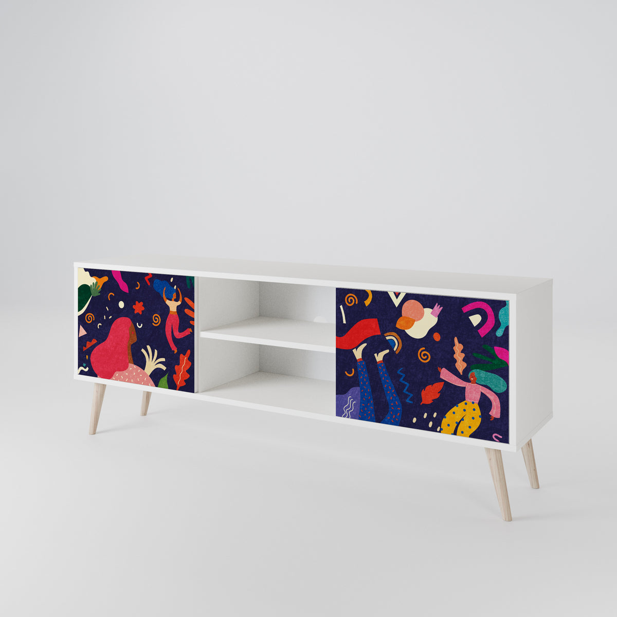 FESTIVE PLEASURES 2-türiges TV-Lowboard