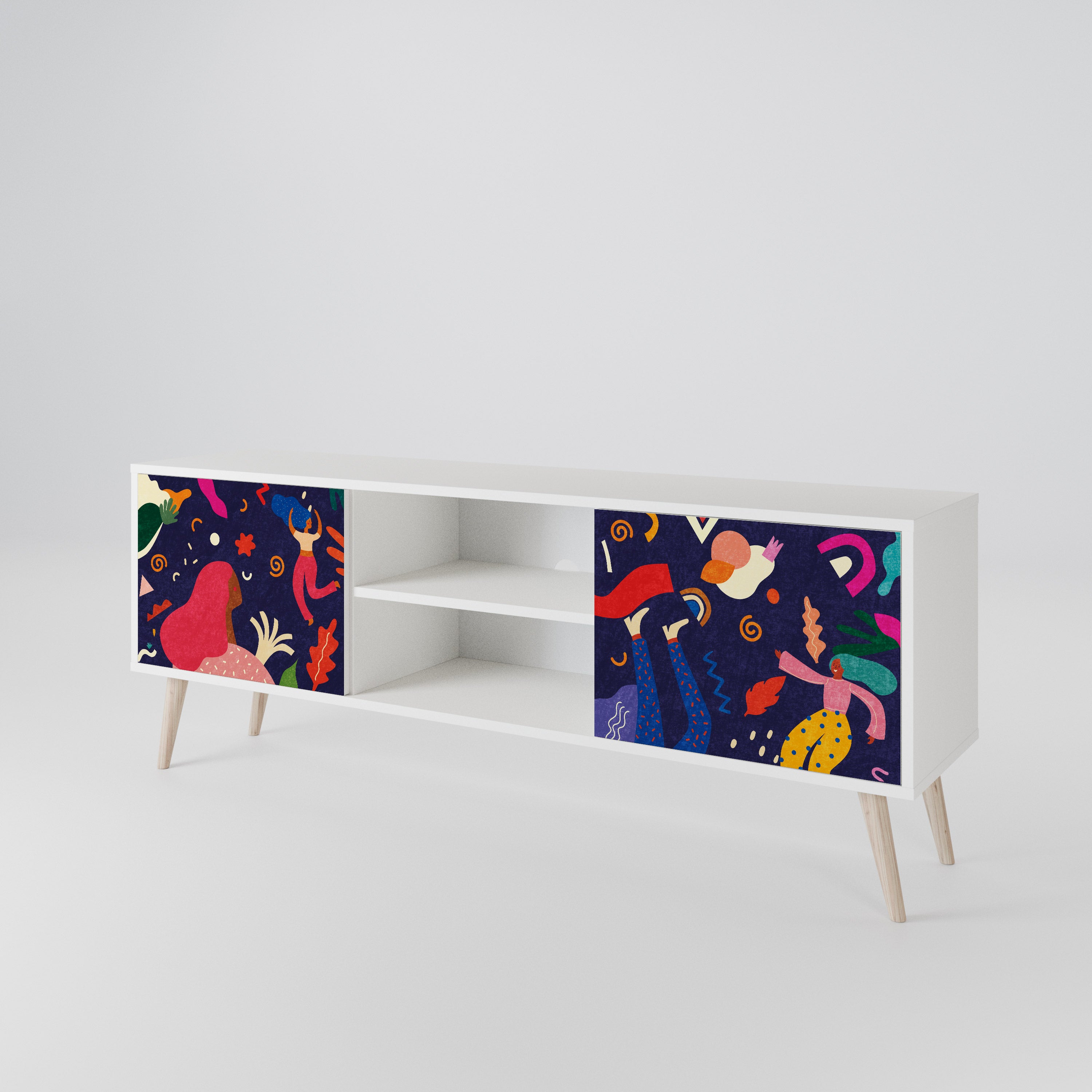 FESTIVE PLEASURES 2-türiges TV-Lowboard