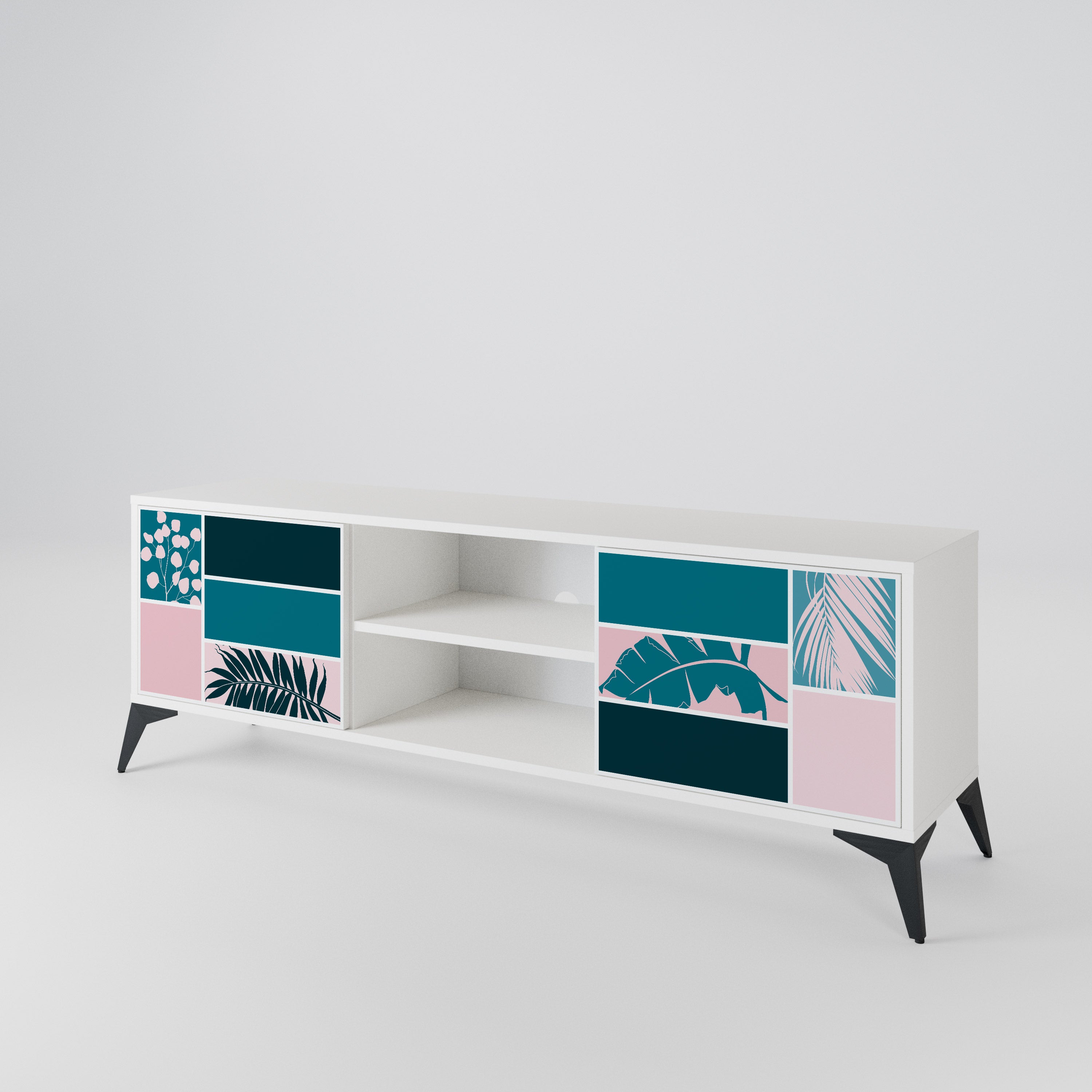 COMBINATION OF SHAPES 2-türiges TV-Lowboard