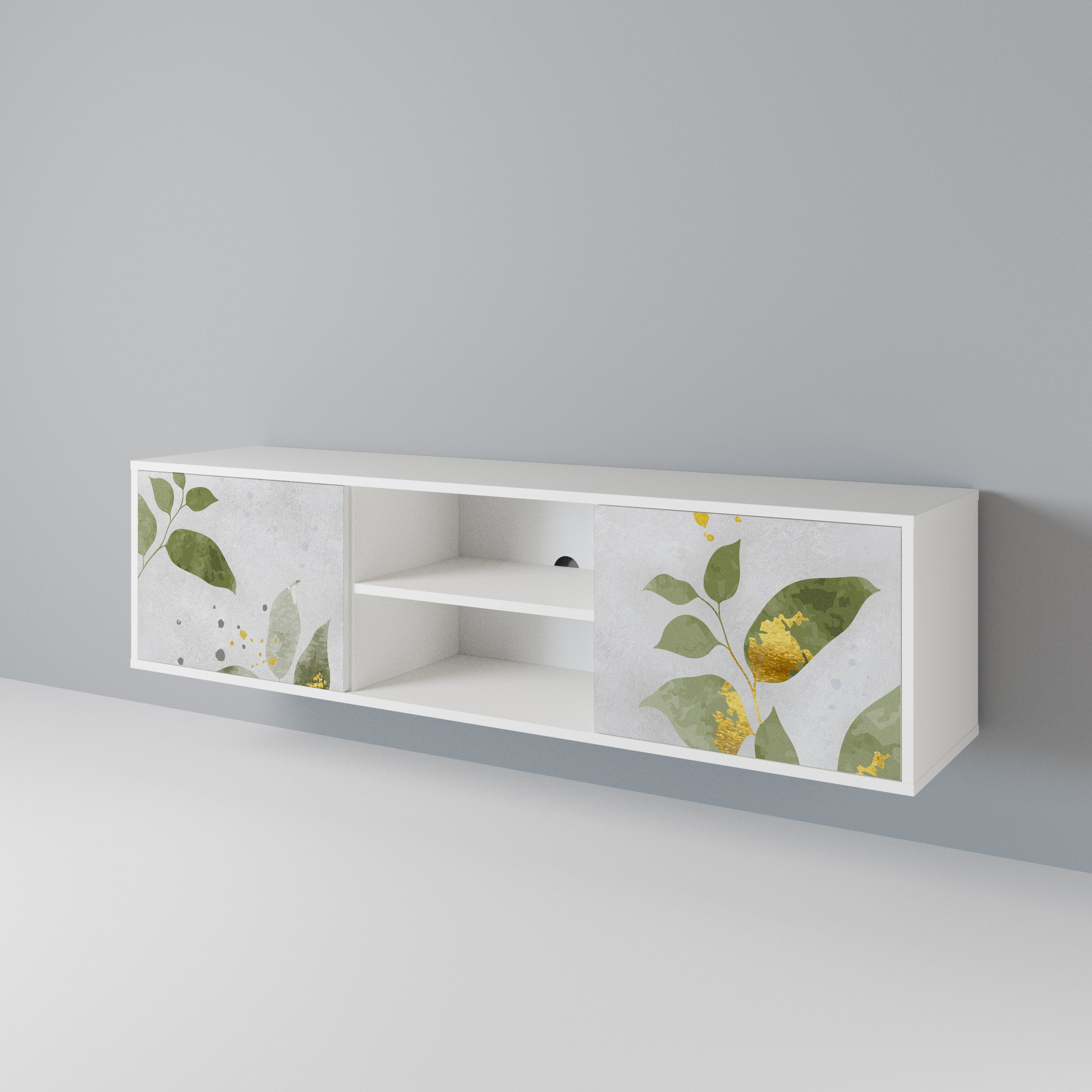 ELEGANT BOTANICS 2-türiges TV-Lowboard