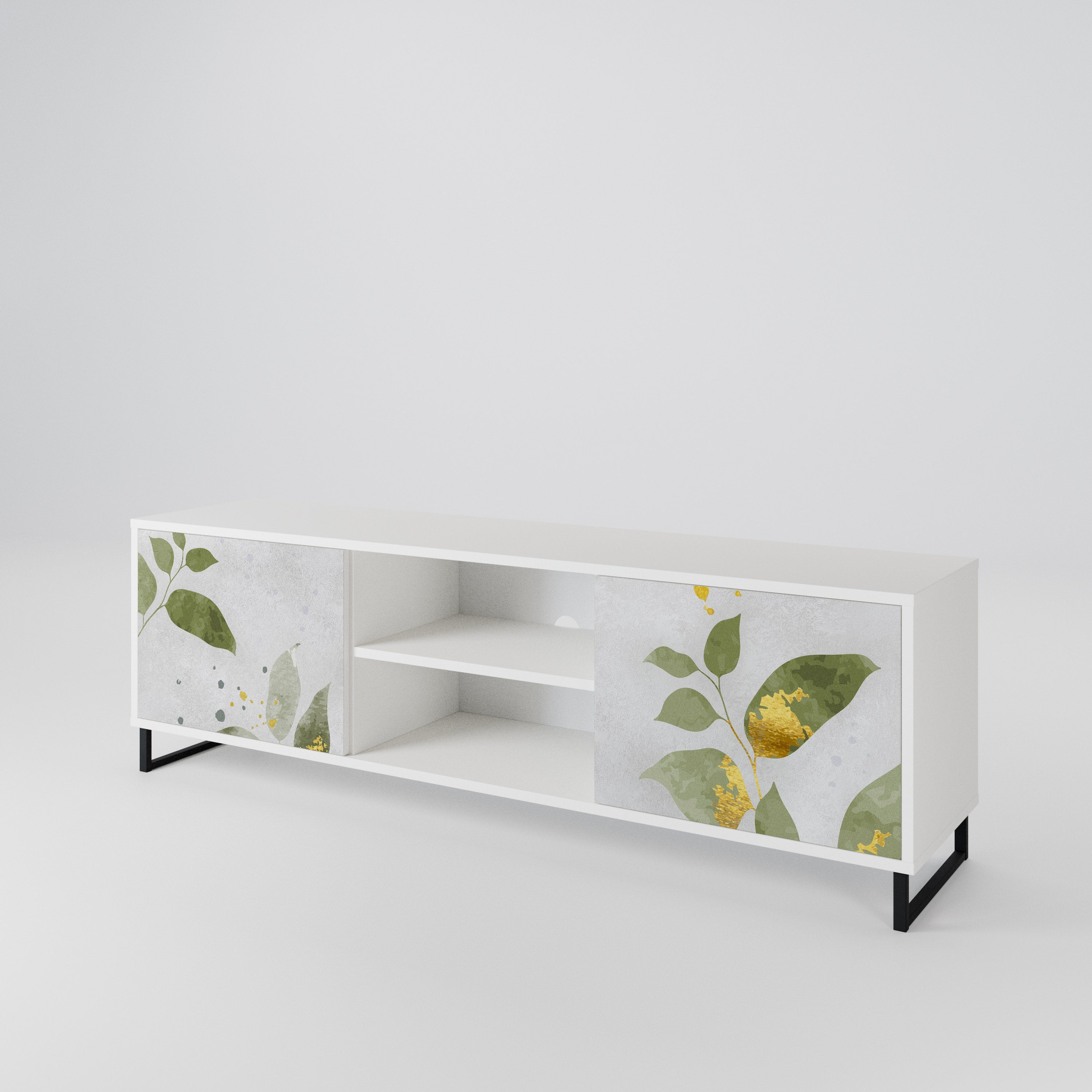 ELEGANT BOTANICS 2-türiges TV-Lowboard