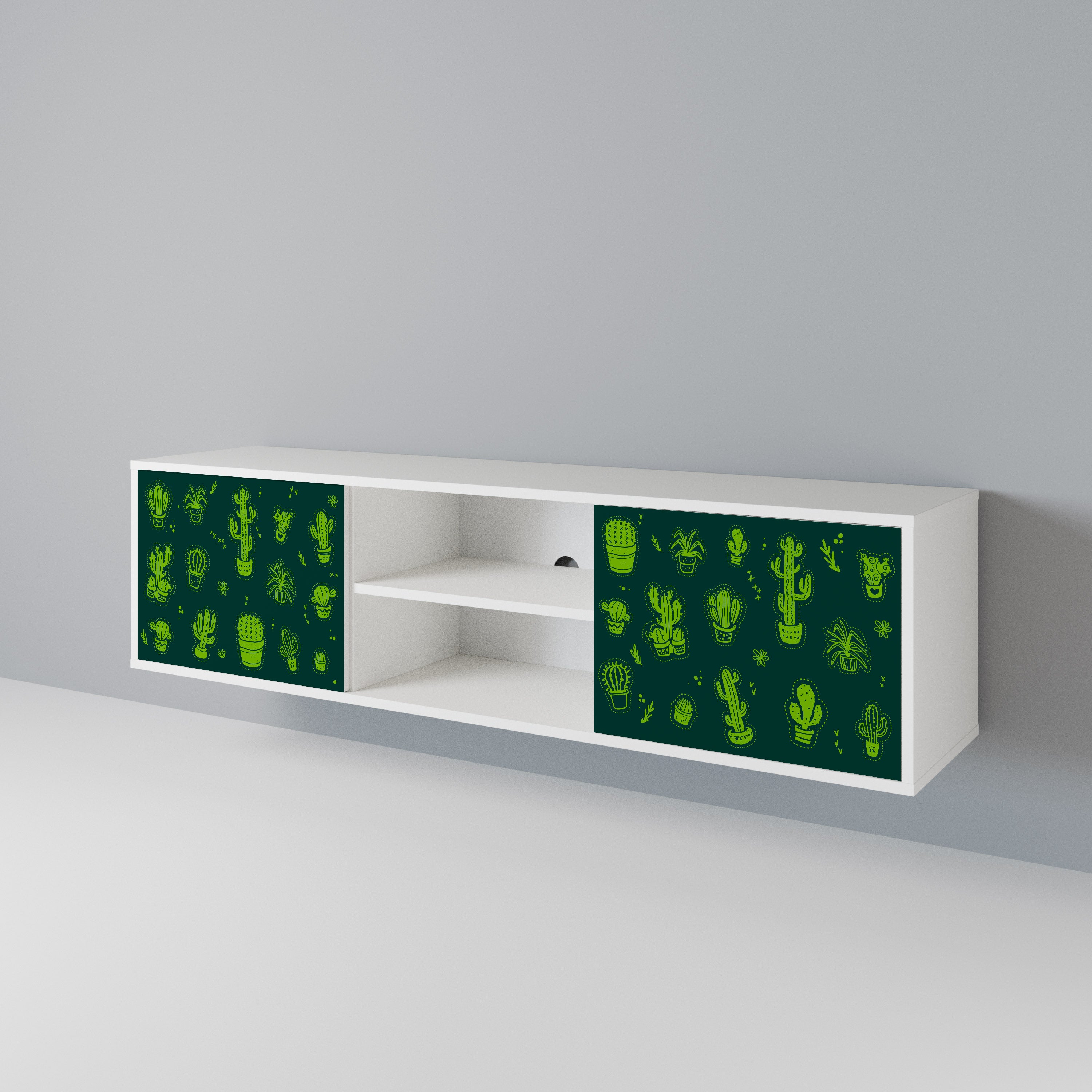DESERT GREEN 2-türiges TV-Lowboard