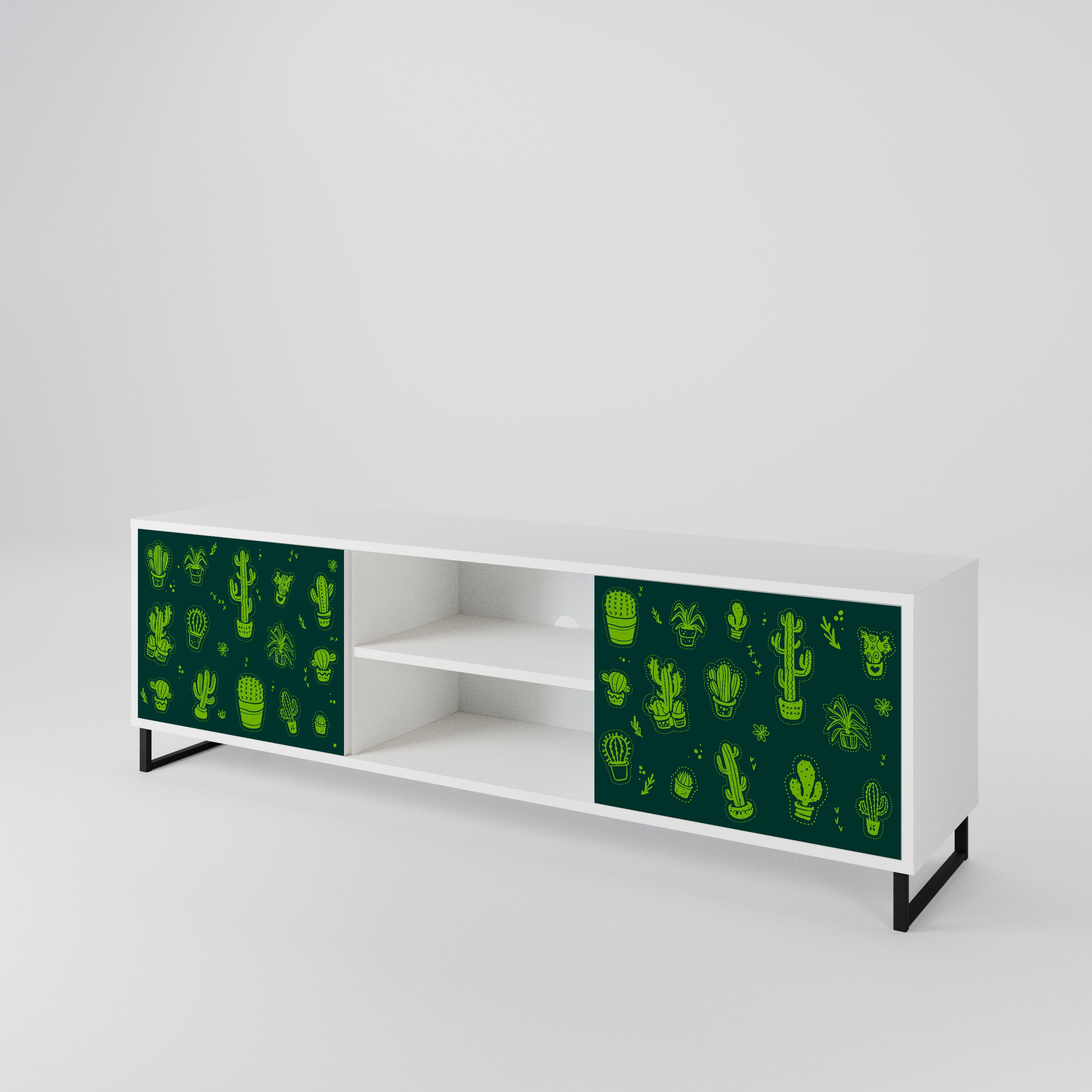 DESERT GREEN 2-türiges TV-Lowboard