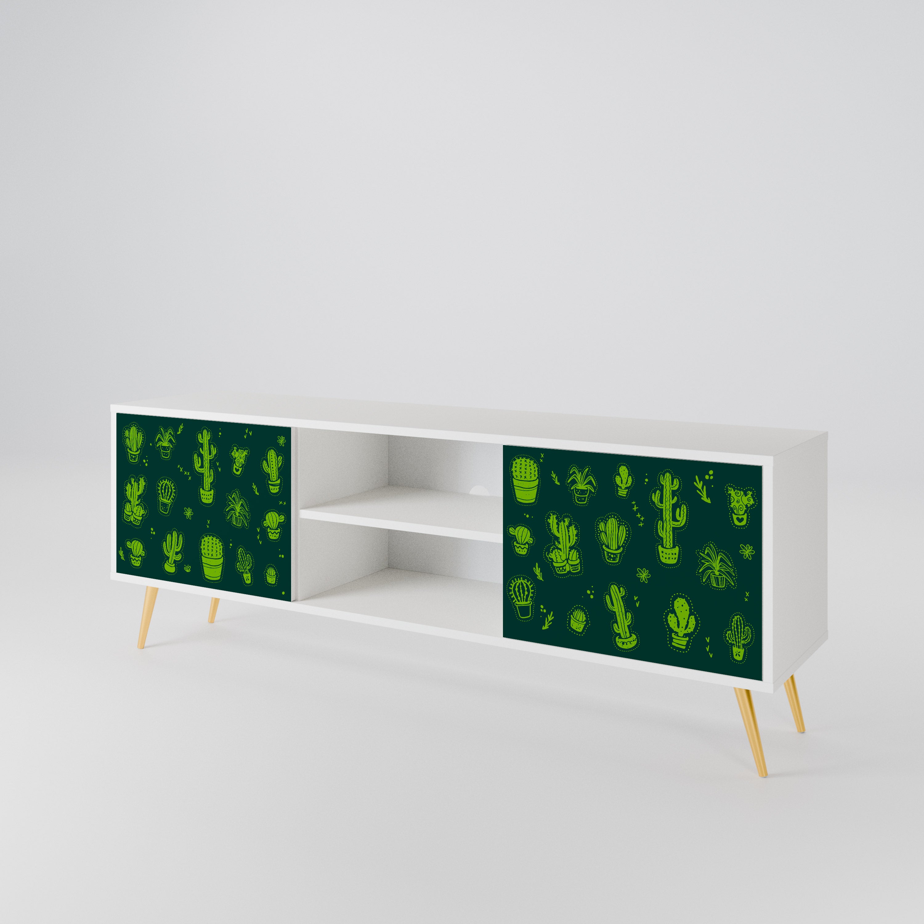 DESERT GREEN 2-türiges TV-Lowboard
