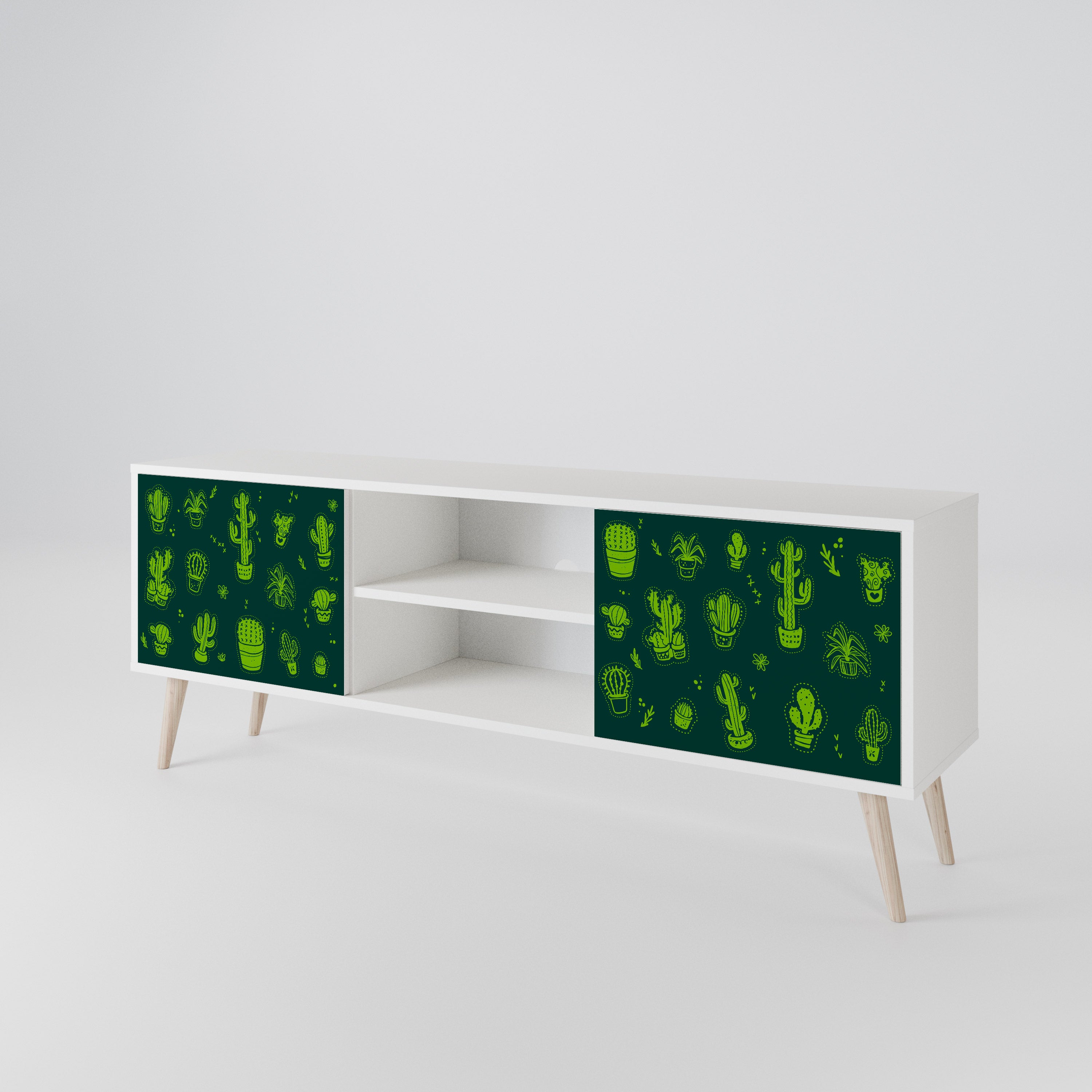 DESERT GREEN 2-türiges TV-Lowboard