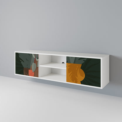 TROPICAL COMPOSITION 2-türiges TV-Lowboard