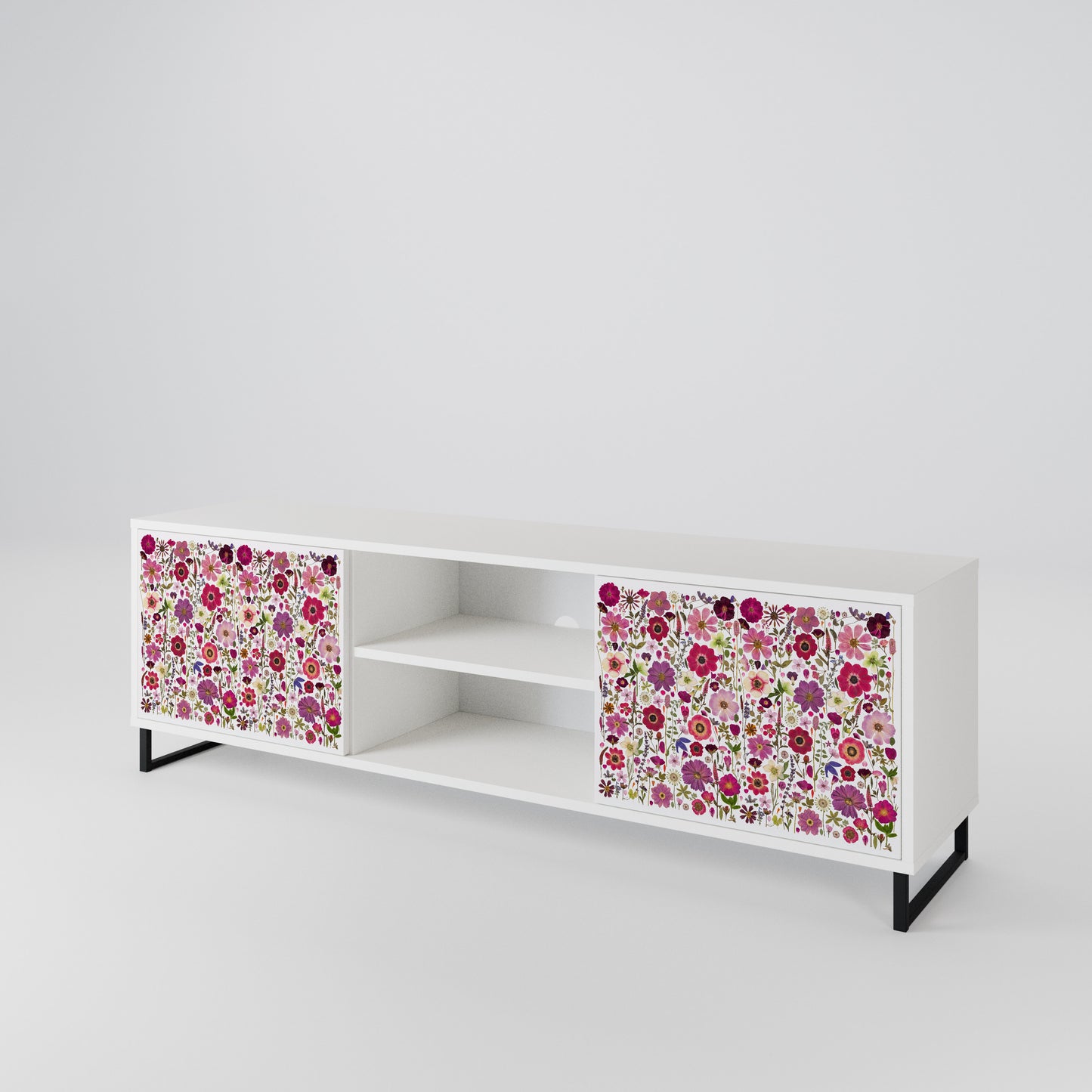 PETAL GARDEN 2-türiger TV-Schrank