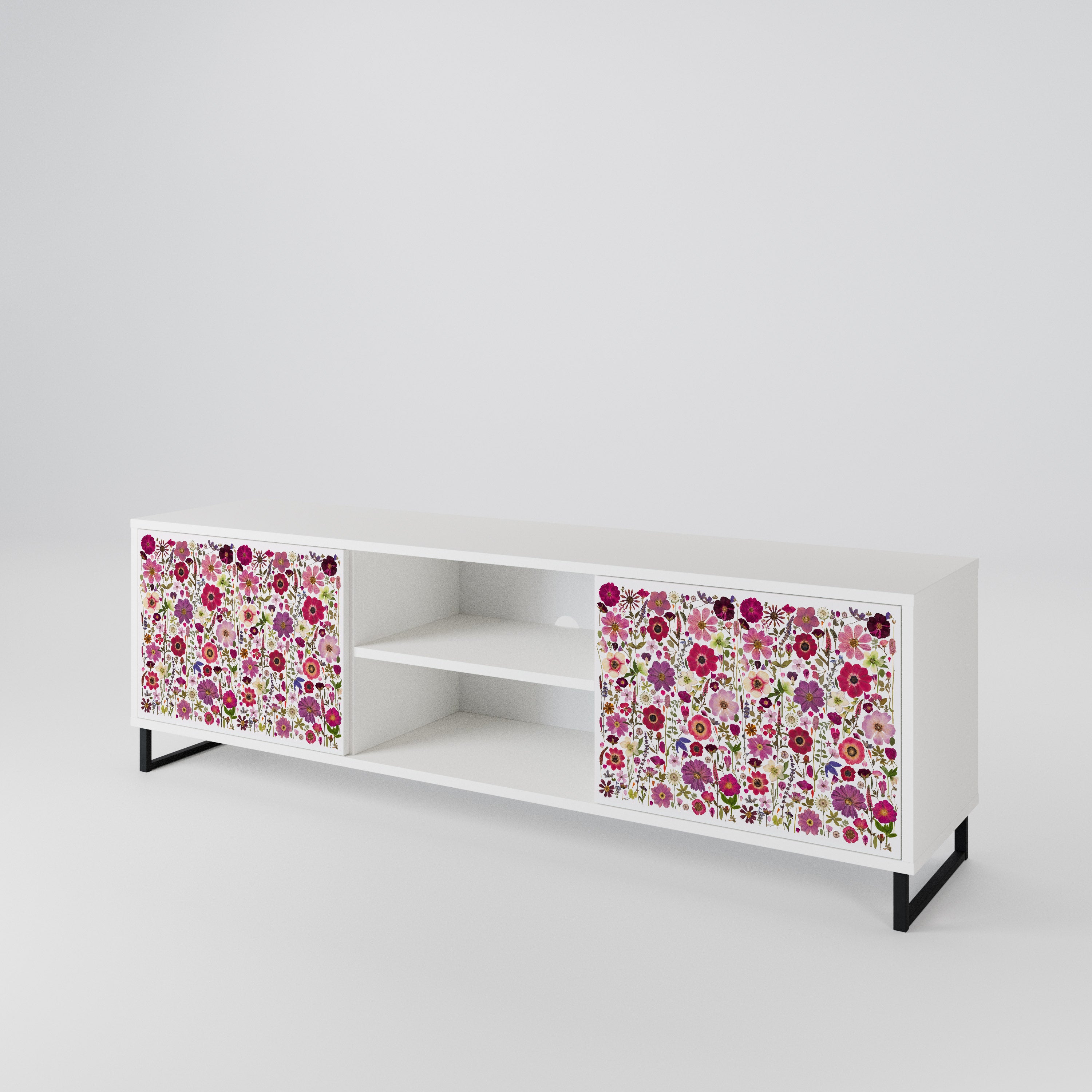 PETAL GARDEN 2-türiger TV-Schrank