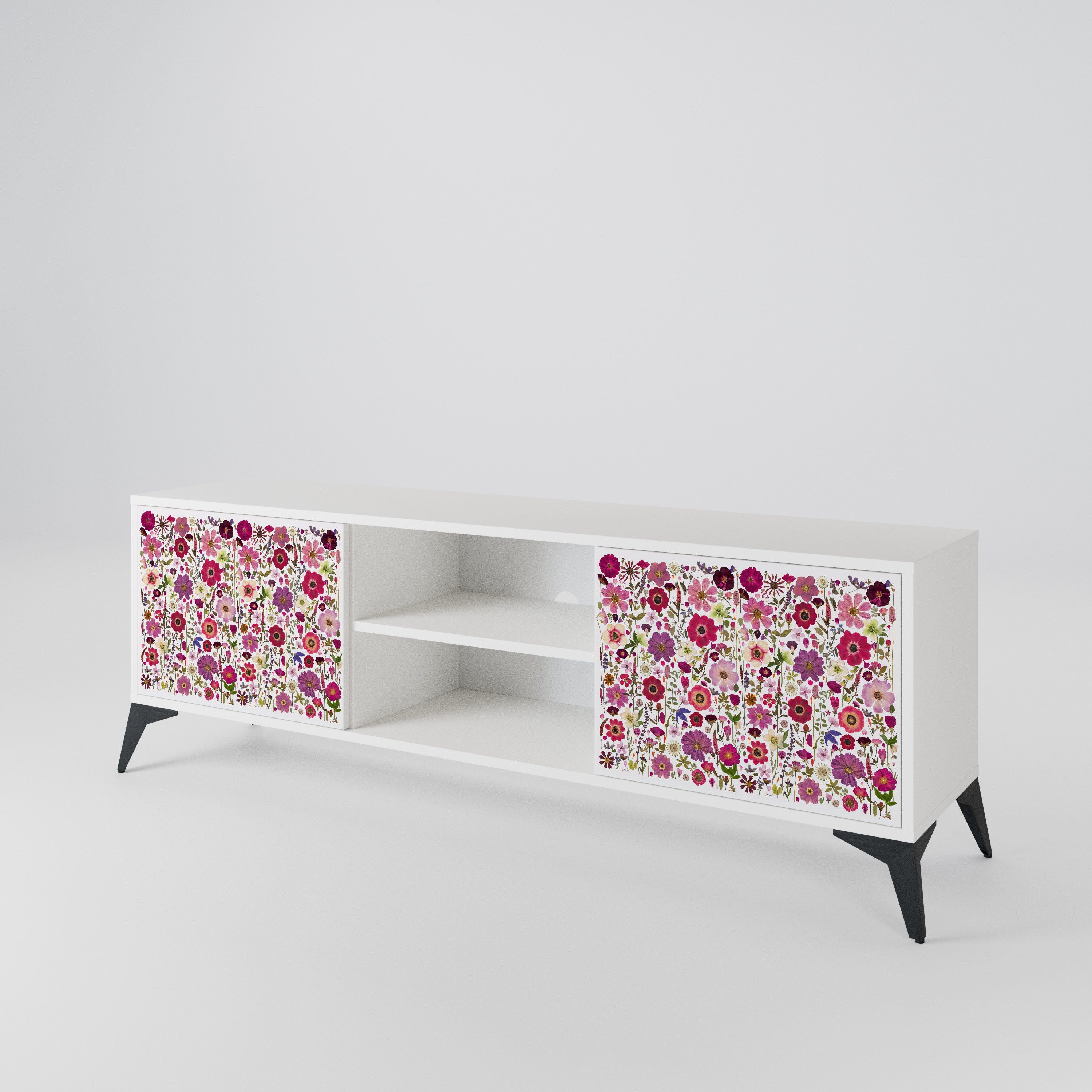 PETAL GARDEN 2-türiger TV-Schrank