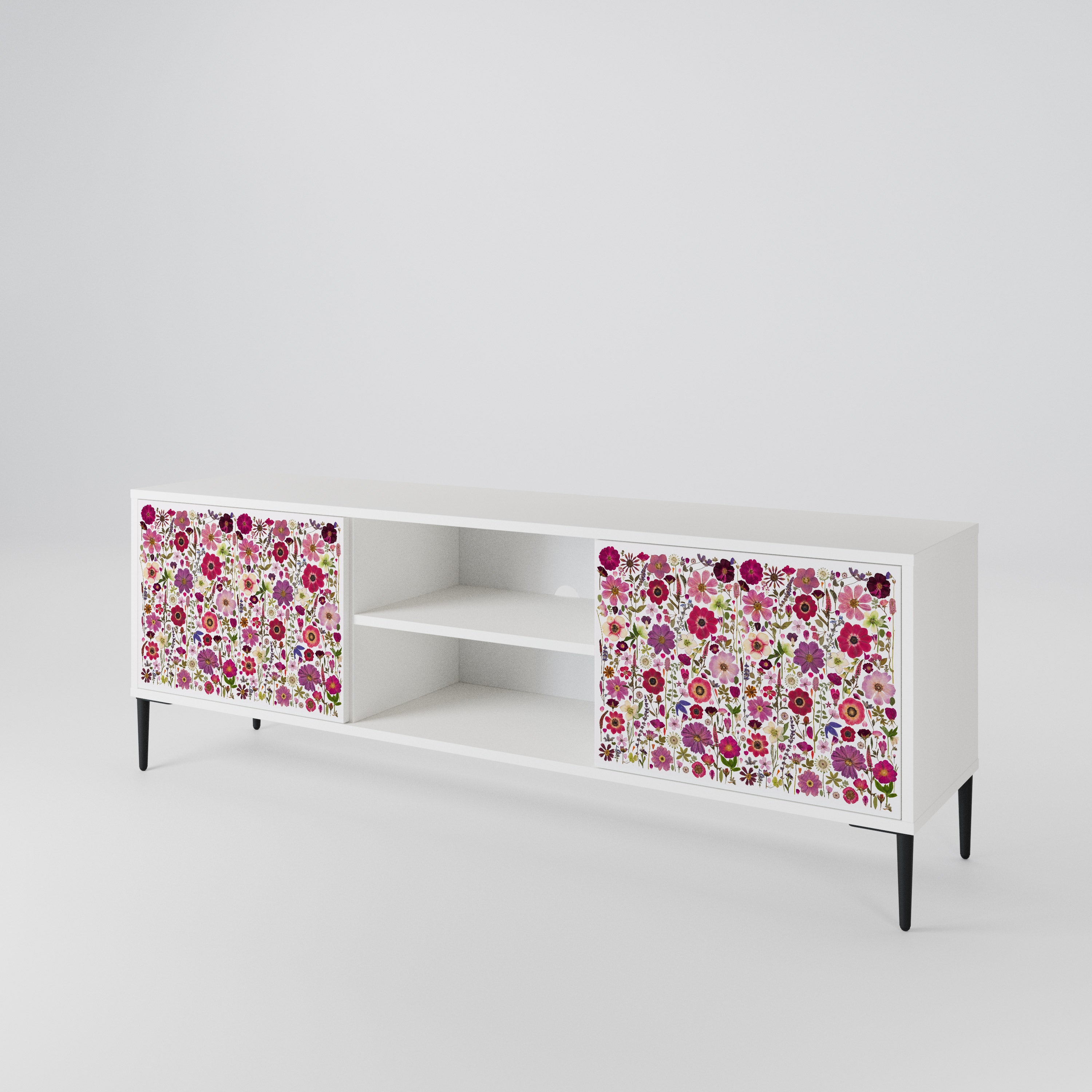 PETAL GARDEN 2-türiger TV-Schrank