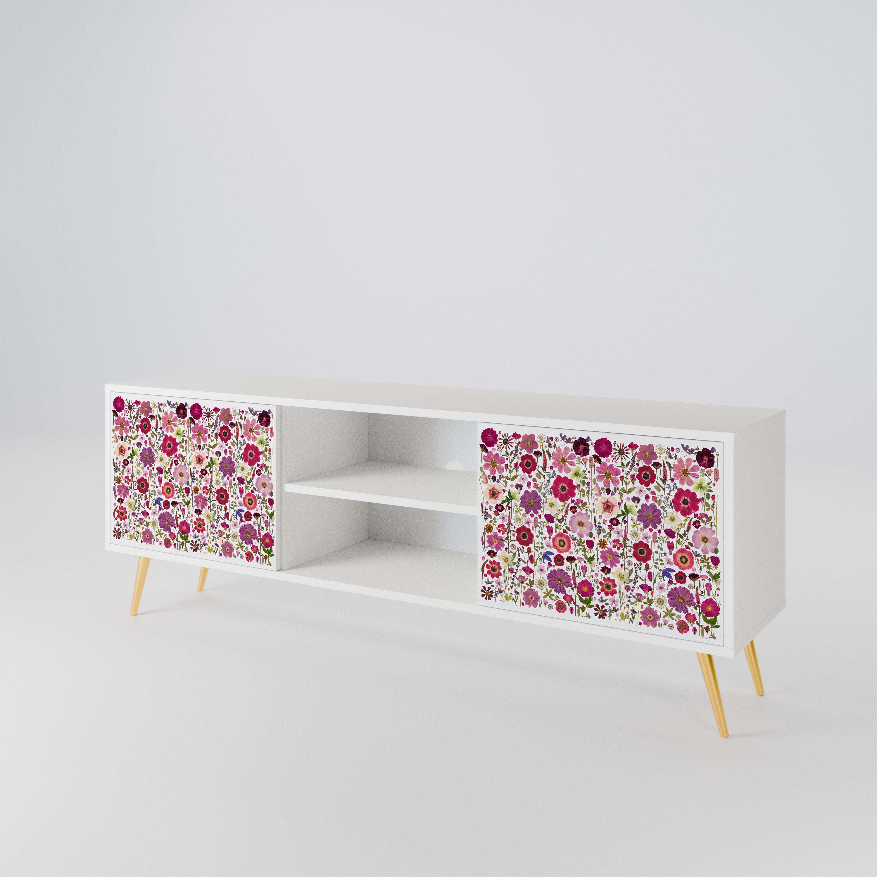 PETAL GARDEN 2-türiger TV-Schrank