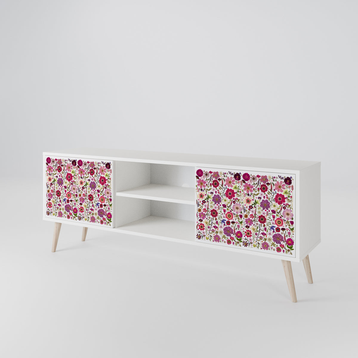 PETAL GARDEN 2-Door TV Cabinet