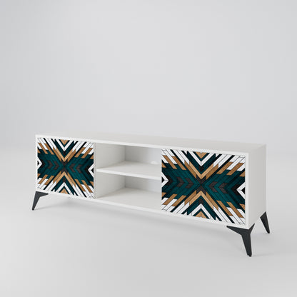 ARTISTIC GEOMETRY 2-türiges TV-Lowboard