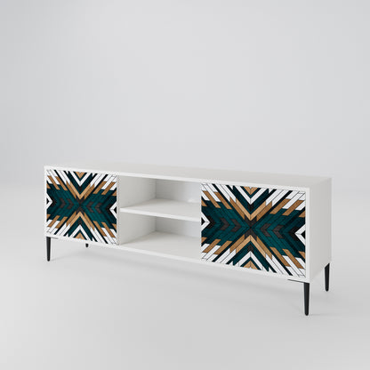ARTISTIC GEOMETRY 2-türiges TV-Lowboard