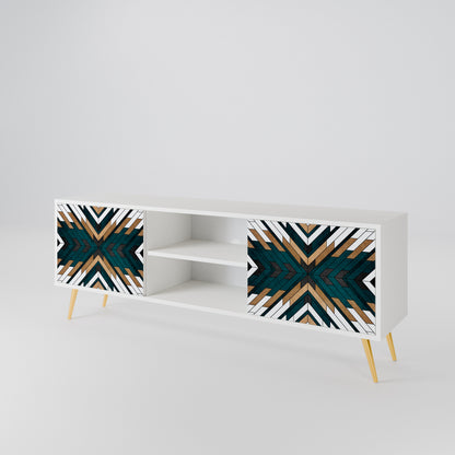 ARTISTIC GEOMETRY 2-türiges TV-Lowboard