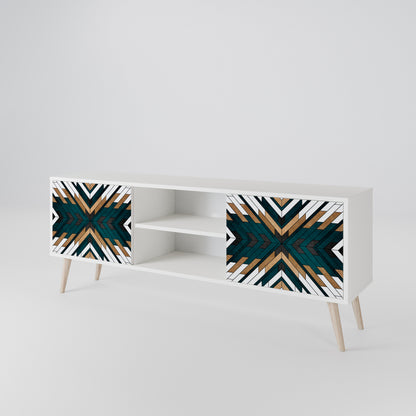 ARTISTIC GEOMETRY 2-türiges TV-Lowboard