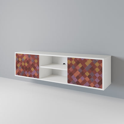 PAINTED SQUARES 2-türiges TV-Lowboard