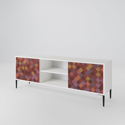 PAINTED SQUARES 2-türiges TV-Lowboard
