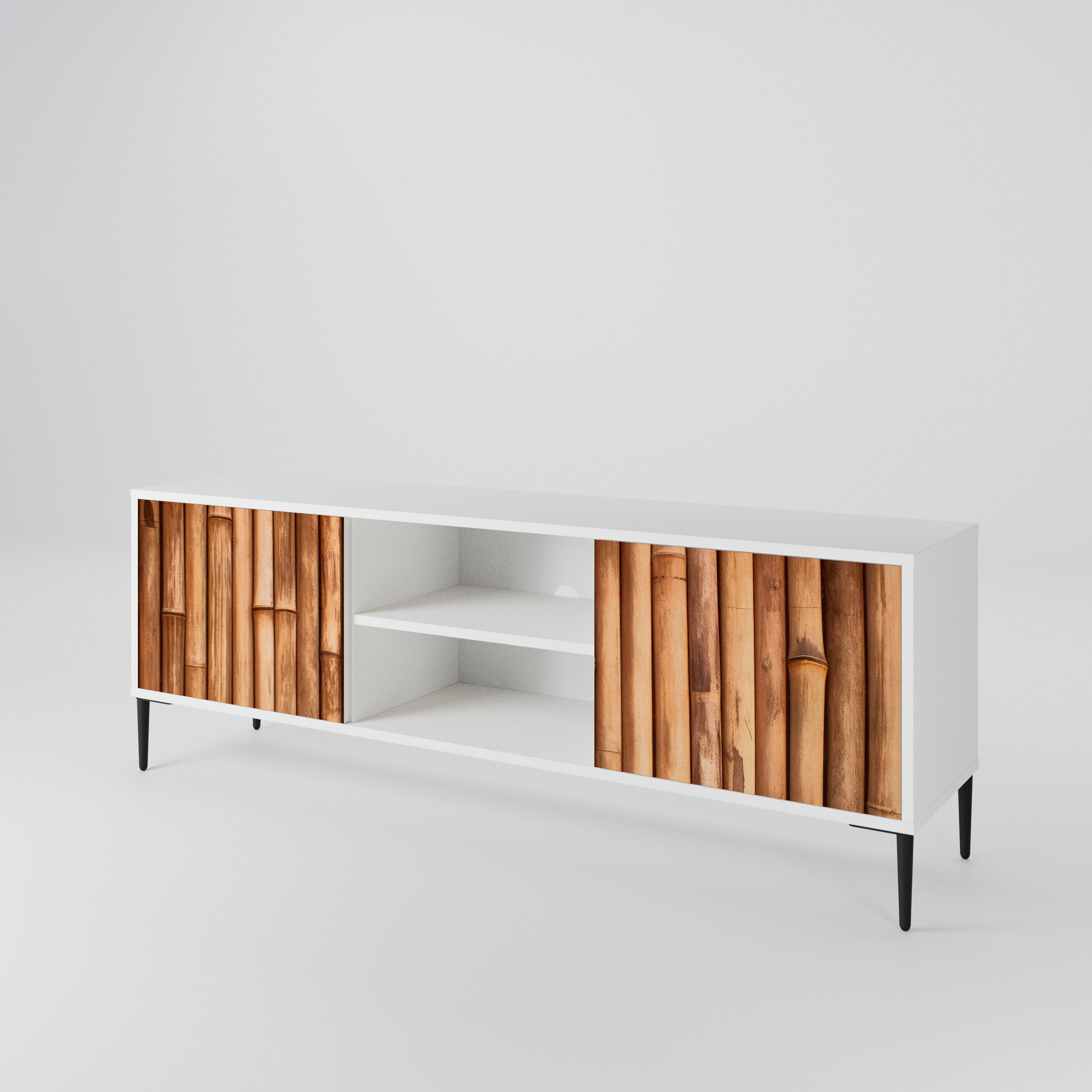 NATURAL WOOD 2-türiges TV-Lowboard