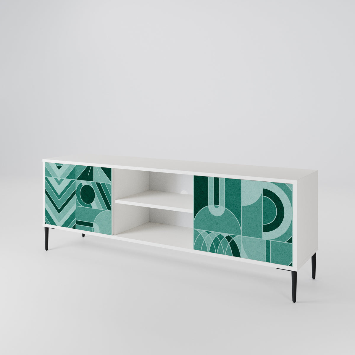 HARMONIC GRID 2-Door TV Cabinet