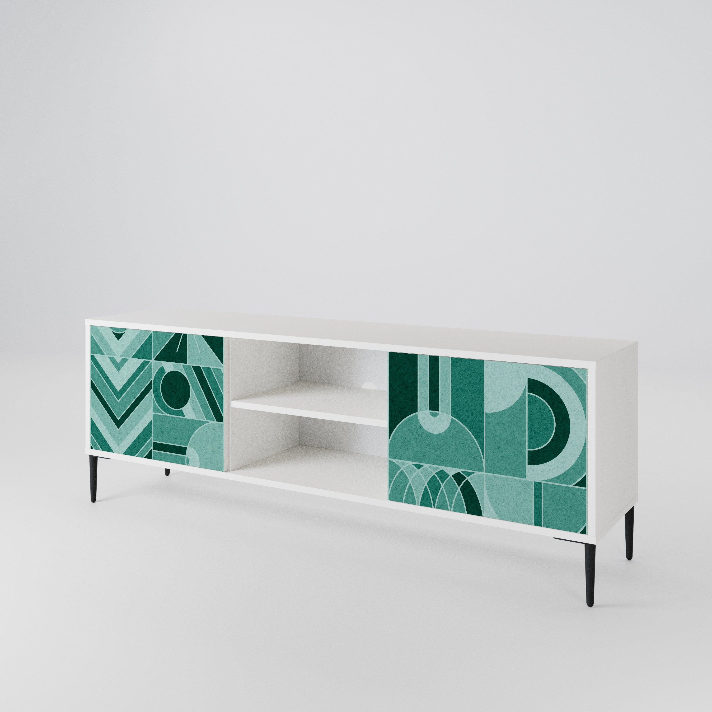 HARMONIC GRID 2-Door TV Cabinet