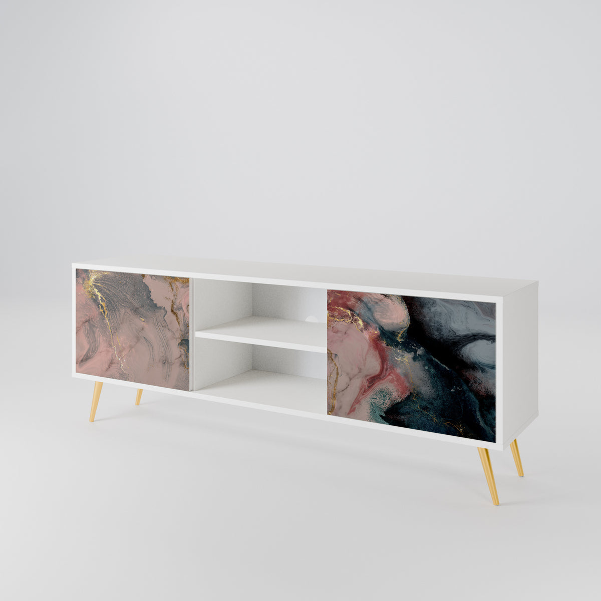 GILDED SWIRLS 2-türiges TV-Lowboard