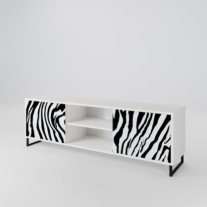 SPLENDID ZEBRA 2-türiges TV-Lowboard