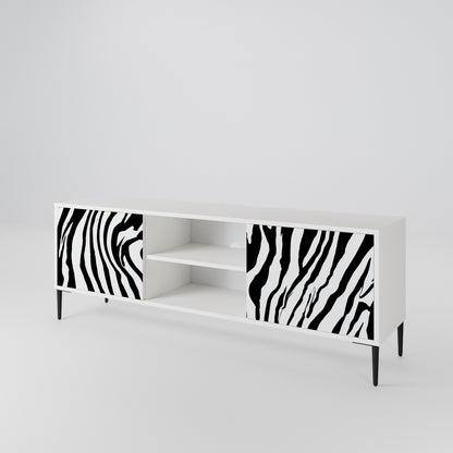 SPLENDID ZEBRA 2-türiges TV-Lowboard