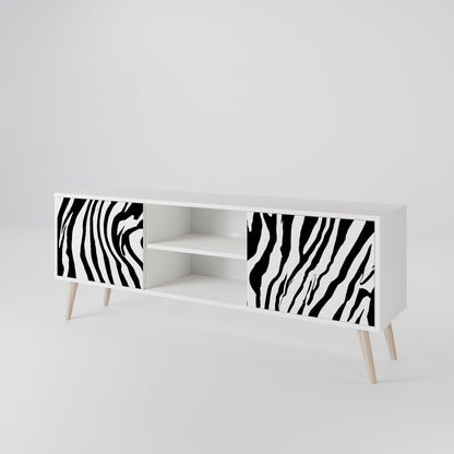 SPLENDID ZEBRA 2-türiges TV-Lowboard