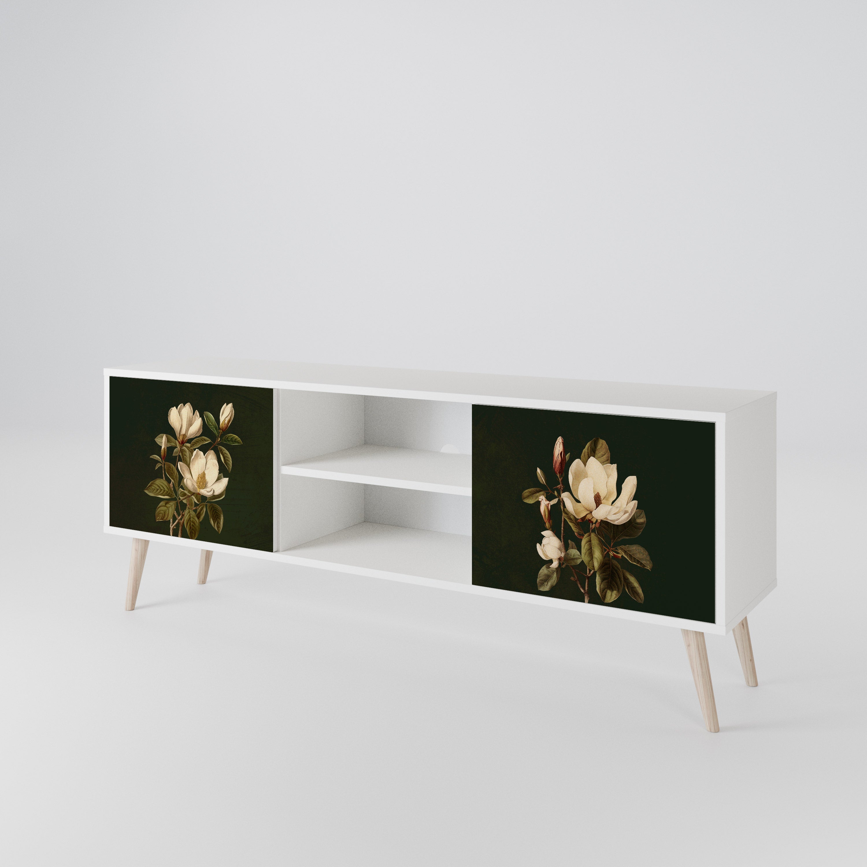 FLORAL NOIR 2-türiges TV-Lowboard