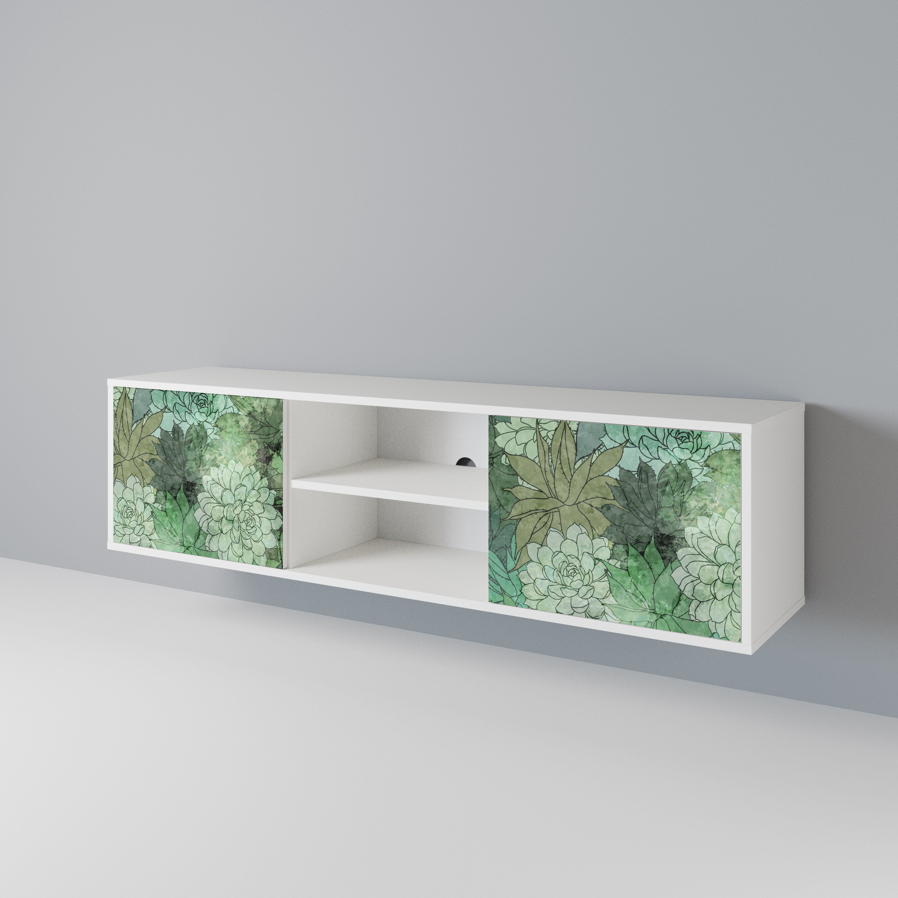 SUCCULENT CLUSTER 2-türiges TV-Lowboard