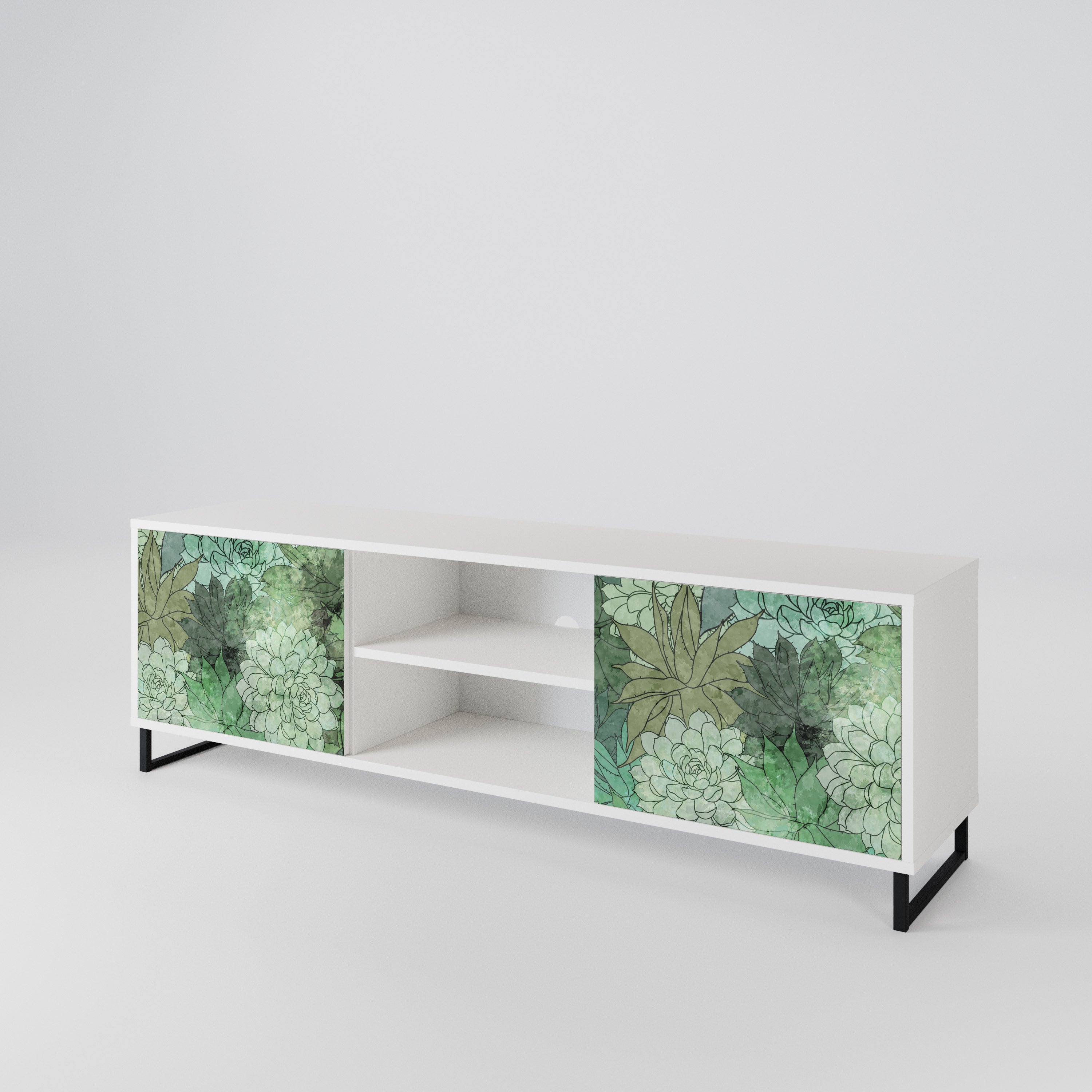 SUCCULENT CLUSTER 2-türiges TV-Lowboard