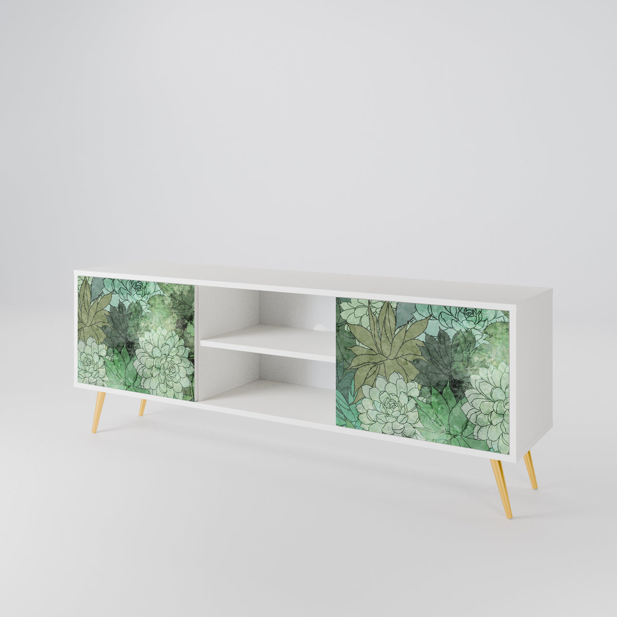 SUCCULENT CLUSTER 2-türiges TV-Lowboard