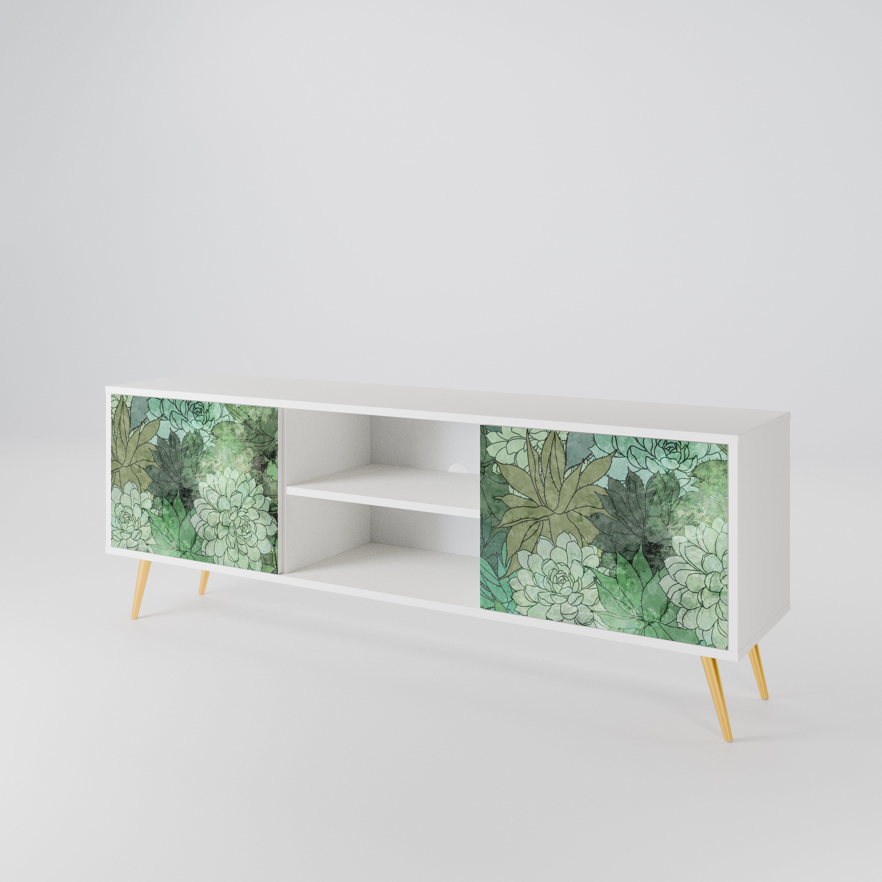 SUCCULENT CLUSTER 2-türiges TV-Lowboard