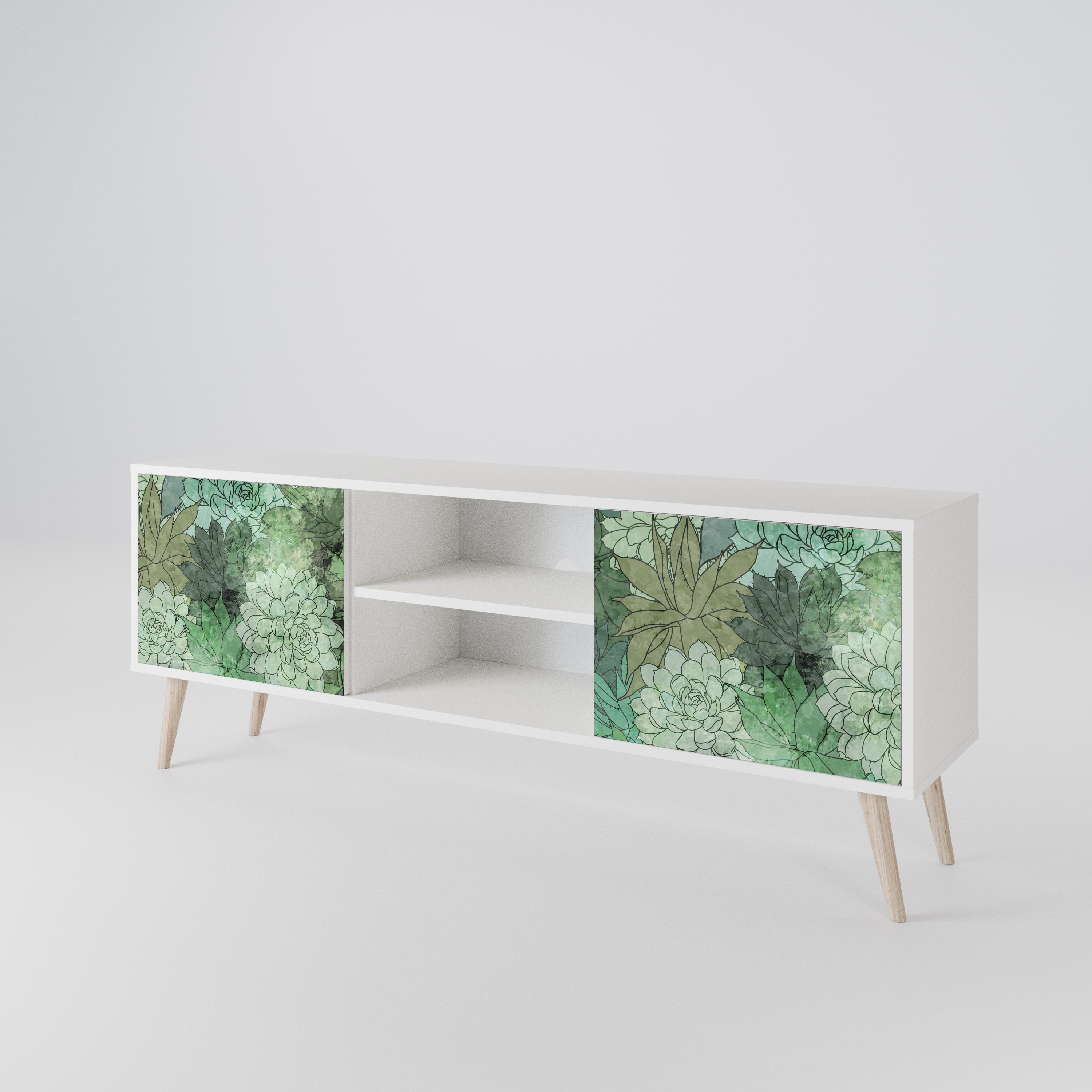 SUCCULENT CLUSTER 2-türiges TV-Lowboard
