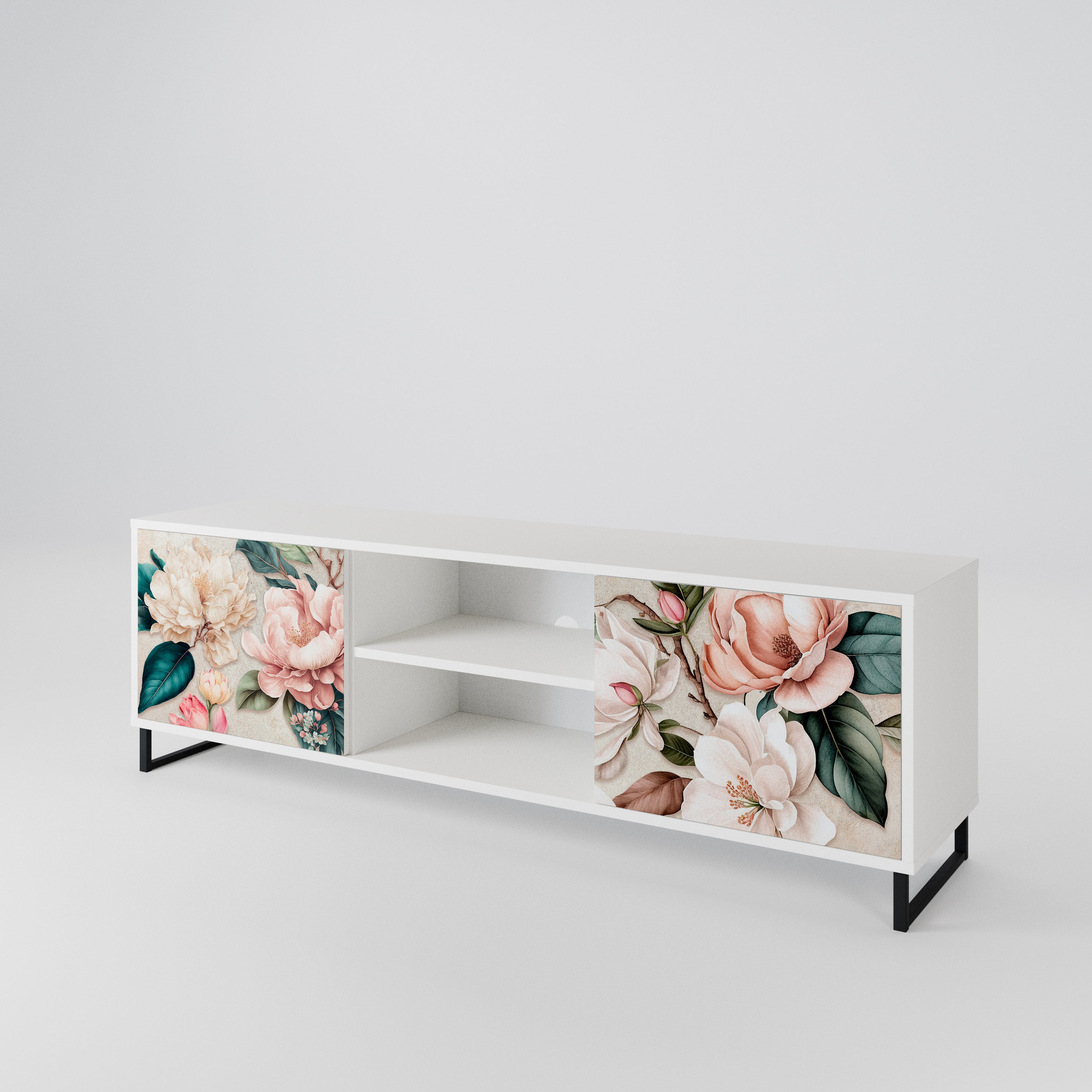 FLORAL GRACE 2-türiges TV-Lowboard