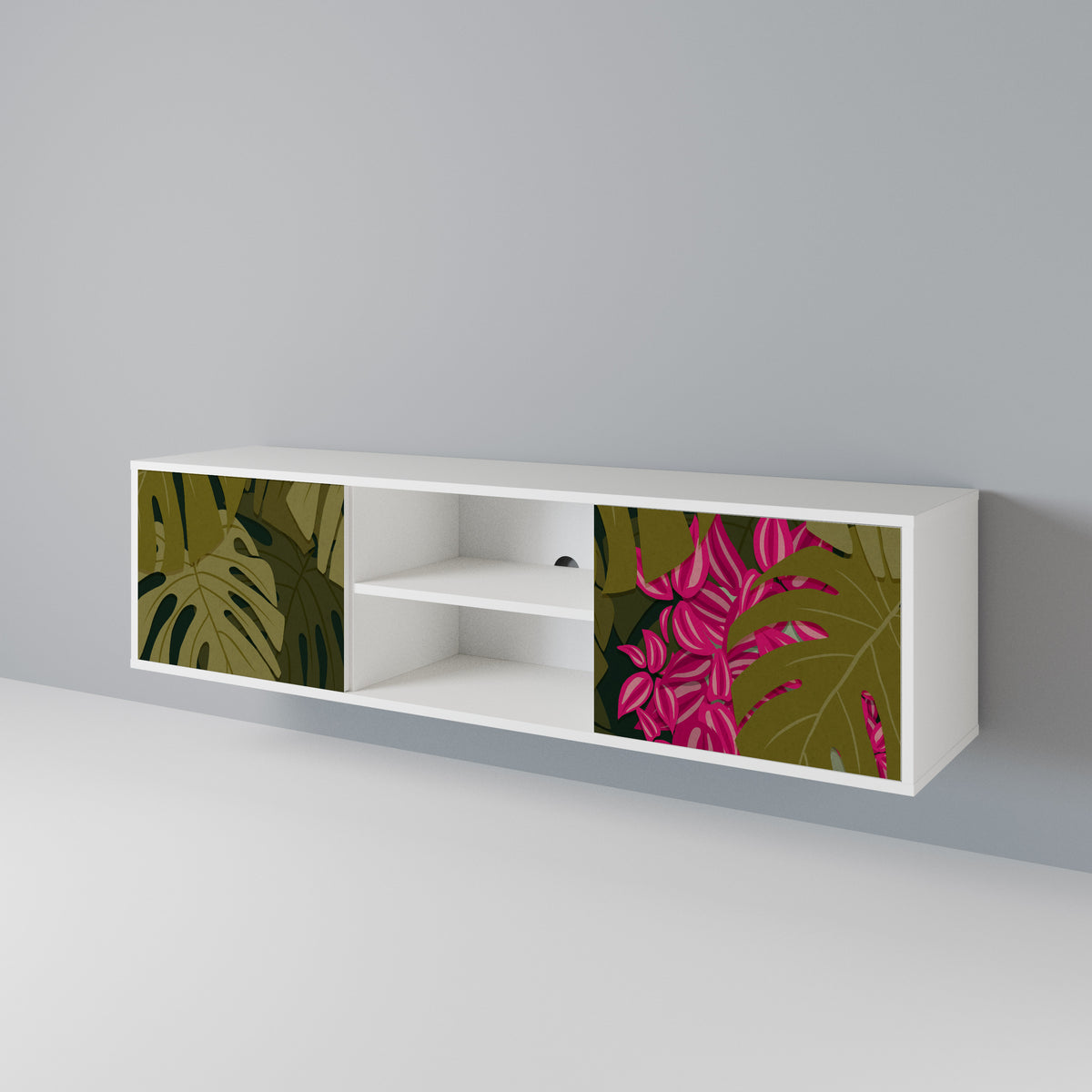 TROPICAL BEAUTY 2-türiges TV-Lowboard