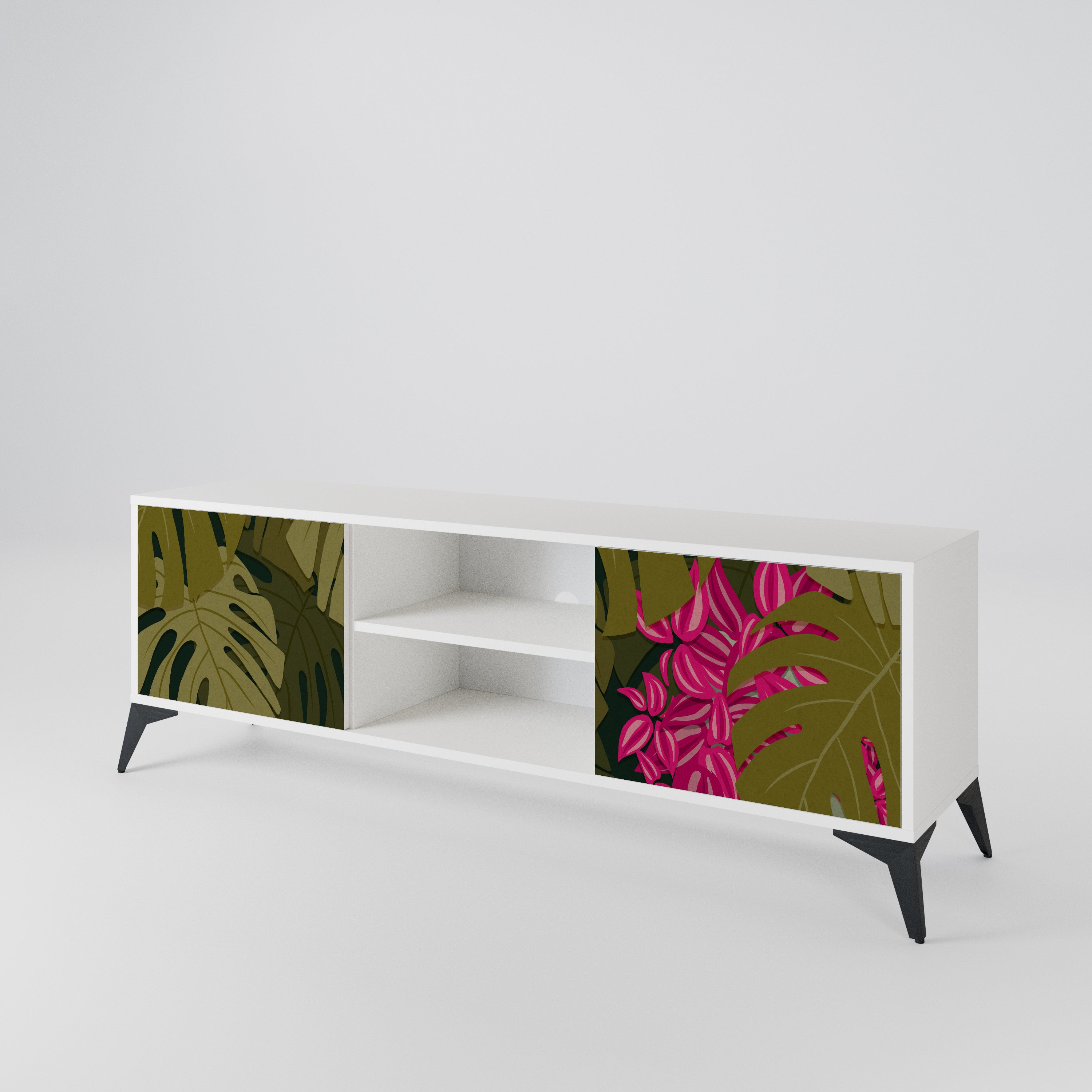 TROPICAL BEAUTY 2-türiges TV-Lowboard