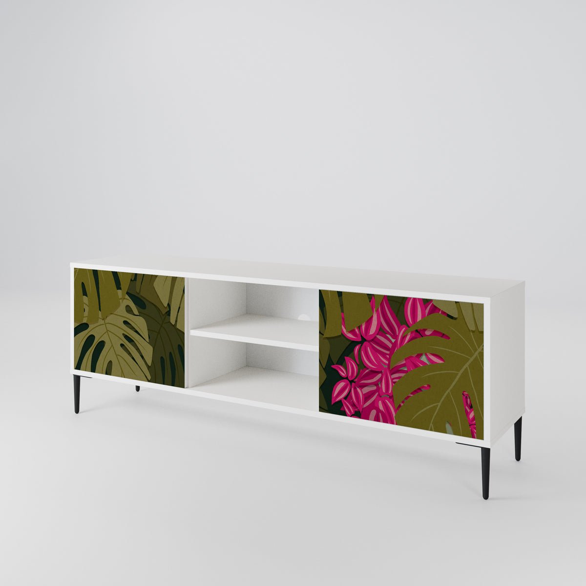 TROPICAL BEAUTY 2-türiges TV-Lowboard
