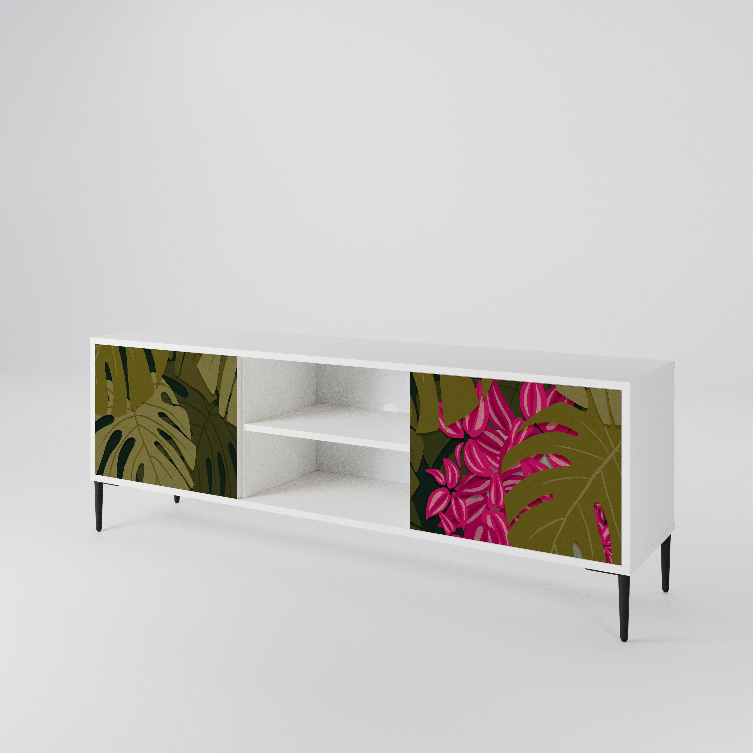 TROPICAL BEAUTY 2-türiges TV-Lowboard