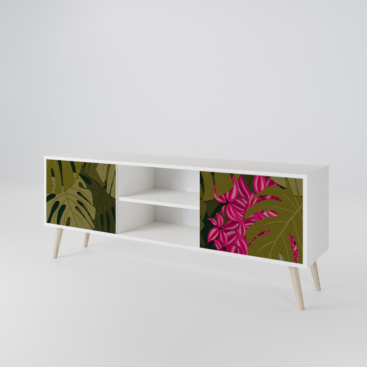 TROPICAL BEAUTY 2-türiges TV-Lowboard