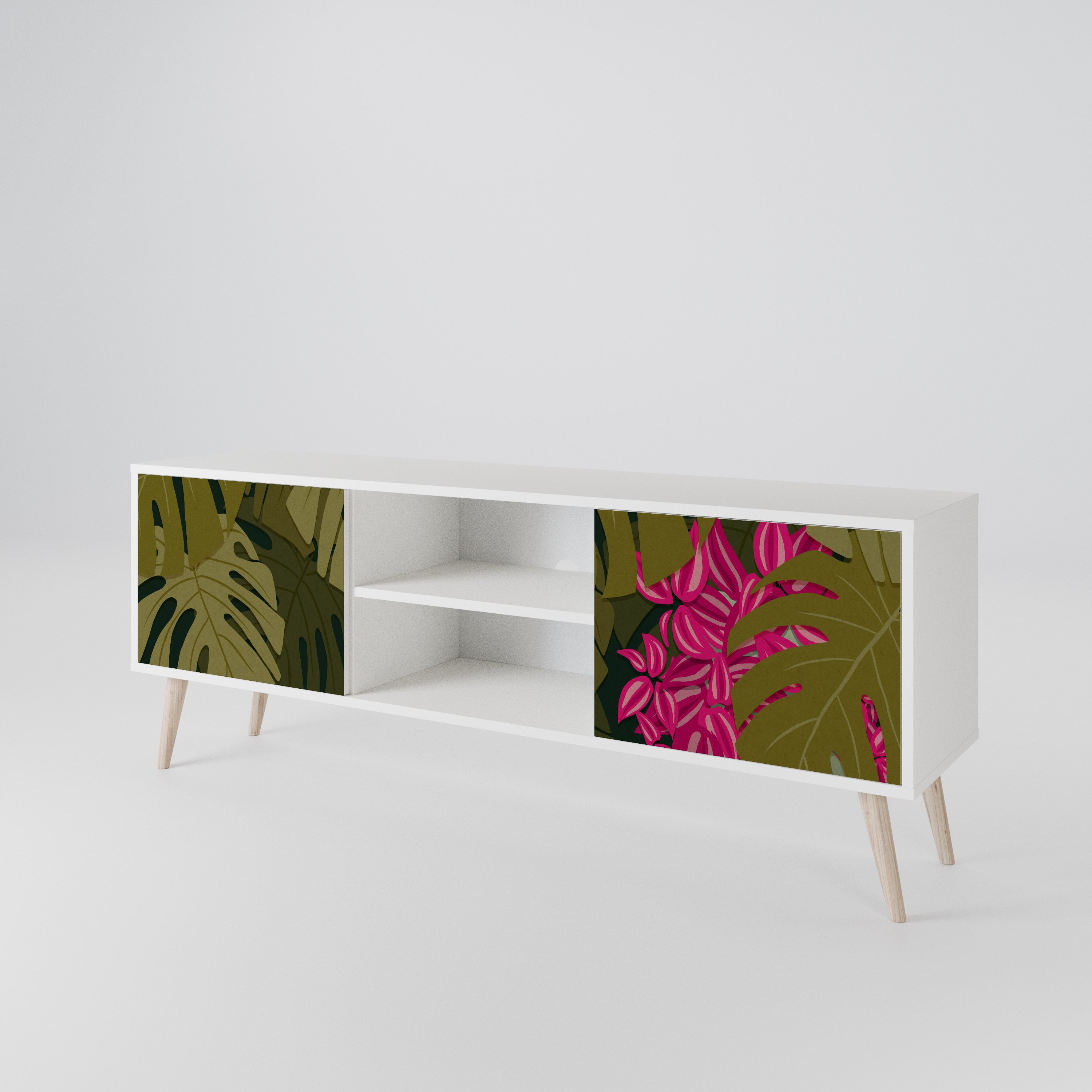 TROPICAL BEAUTY 2-türiges TV-Lowboard